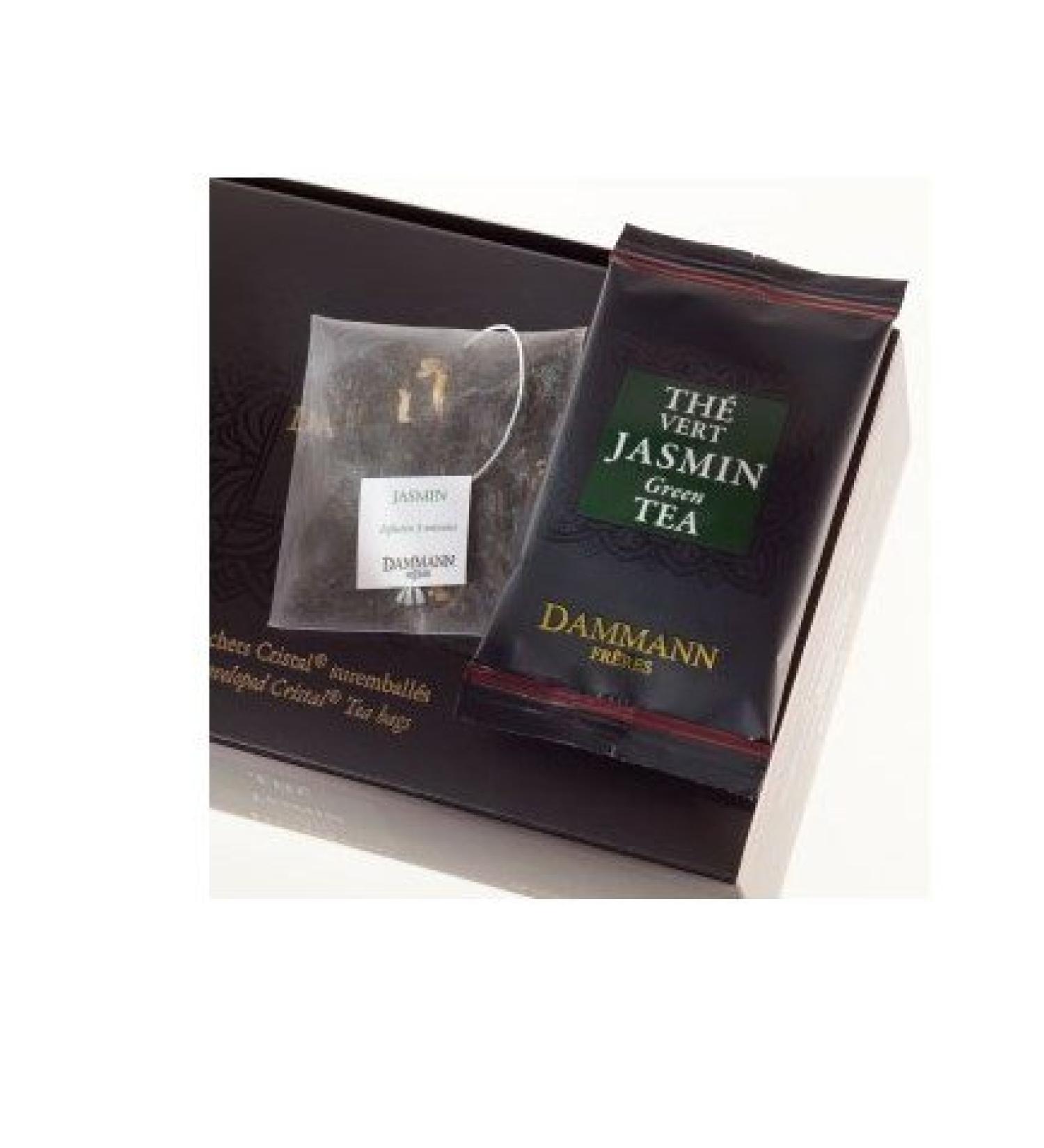 Dammann Fr res DAMMANN FR RES - 2 Dammann green jasmine porcelain tea bags (24 tea bags)