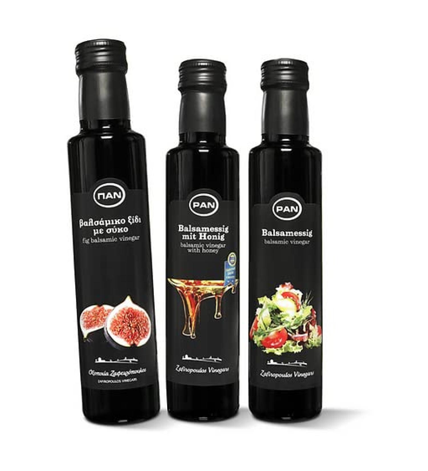  Generisch OREA Set of 3 tasting bottles of balsamic vinegar fig honey 250 ml - Buy Online on GoSupps.com