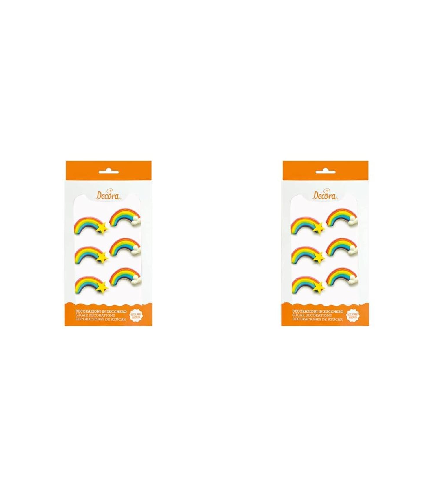 Buy Decora 0500410 Rainbow Sugar Decor 6-Pack (Pack of 2) - International Shipping Available - Buy Online on GoSupps.com