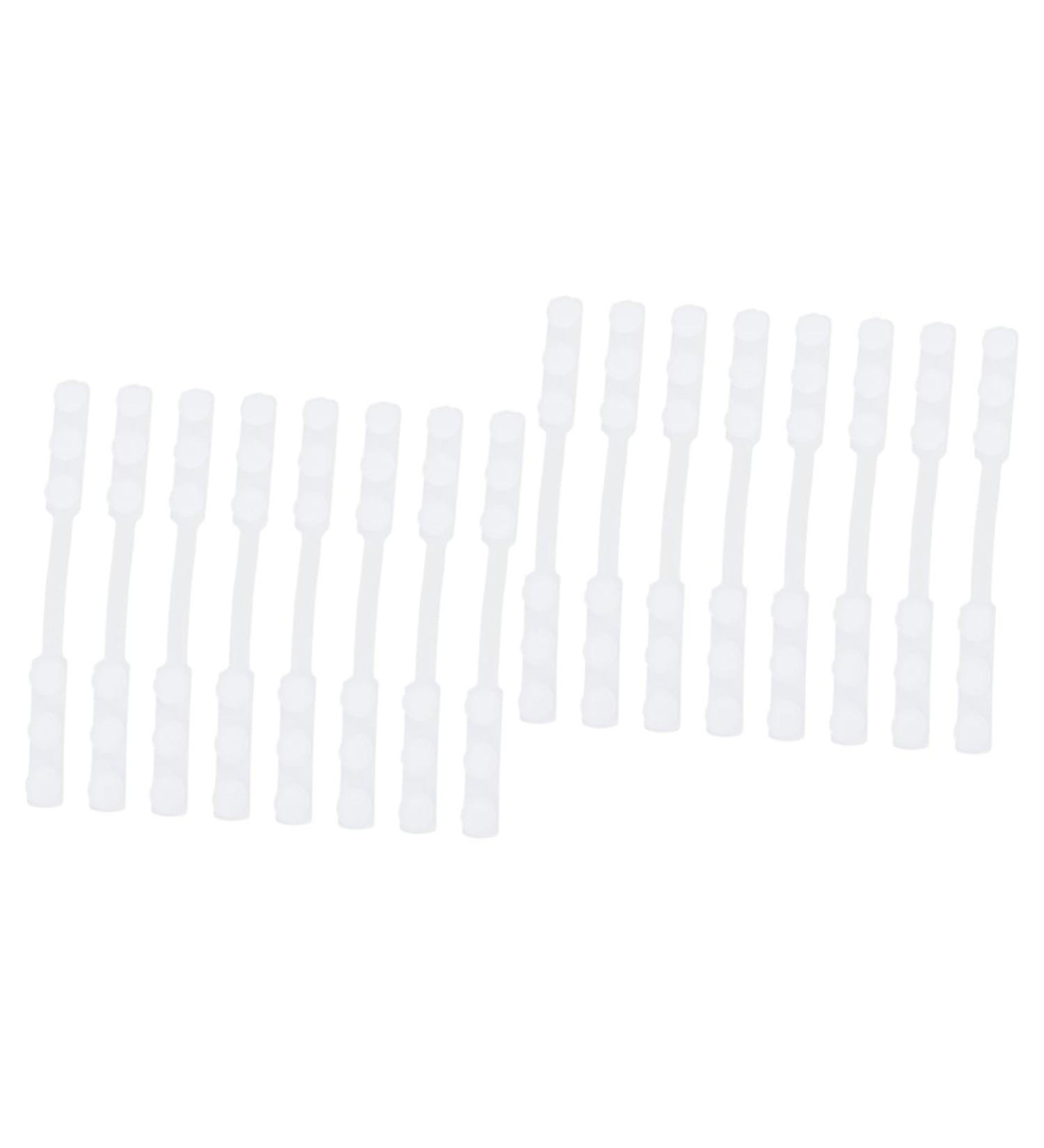 Fomiyes 16 STK Ear Protection Hooks - Adjustable Mask Extension Straps for Comfortable Fit - 15.8x1.5cm - Buy Online on GoSupps.com