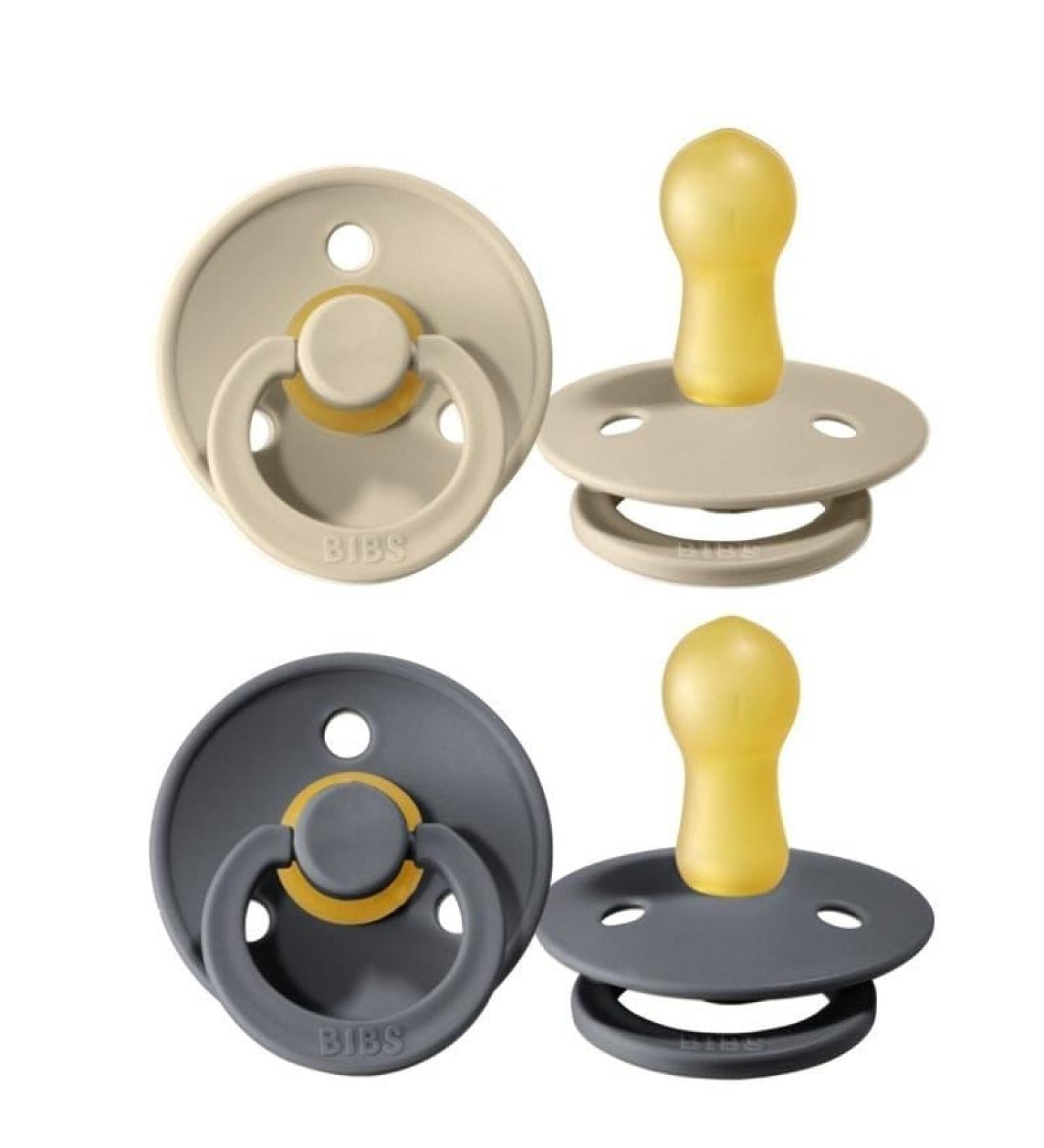 BIBSS SOCKER S HEVEA 0M+ 2PCs