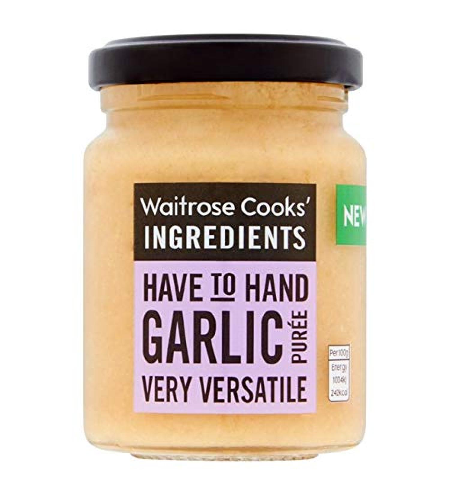 Cooks' Waitrose Garlic Puree 1x100g