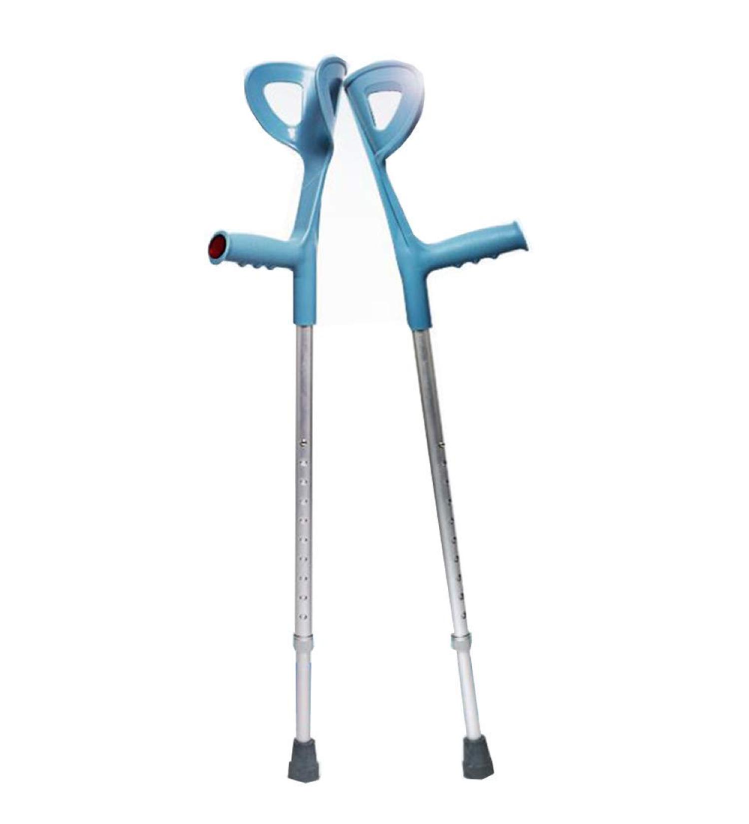 Telescopic Non-Slip Arm Portable Elbow Walking Stick Underarm Double Walking Stick Suitable for The Elderly and People with Walking Difficulties Interesting - Buy Online on GoSupps.com