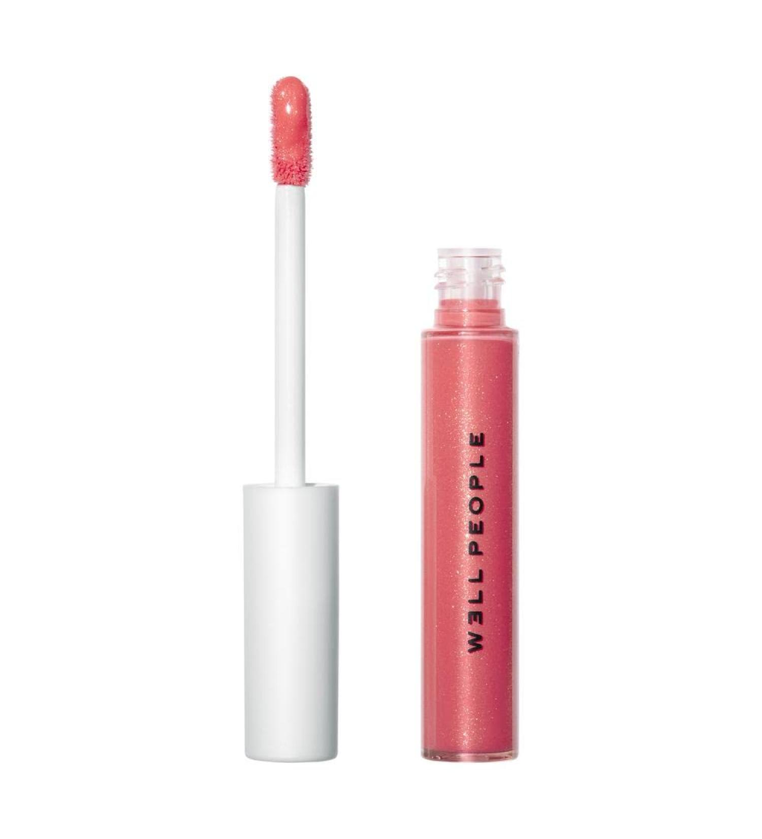 WELL PEOPLE HydroLip Gloss | Plant-Based Clean Beauty (Peachy Pink 0.16 fl oz) - Buy Online on GoSupps.com