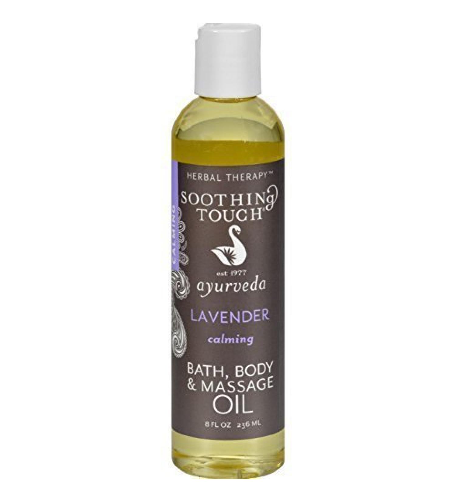 Soothing Touch Bath and Body Oil Lavender 8oz ( Multi-Pack)4