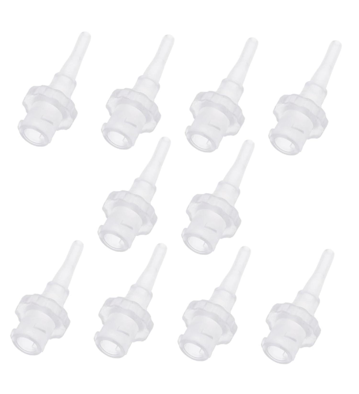 GOOHOCHY 10pcs Replacement Ear Washer Tips Disposable Ear Cleaning Tools Material Soft Yet Firm for Adult Wash - Buy Online on GoSupps.com
