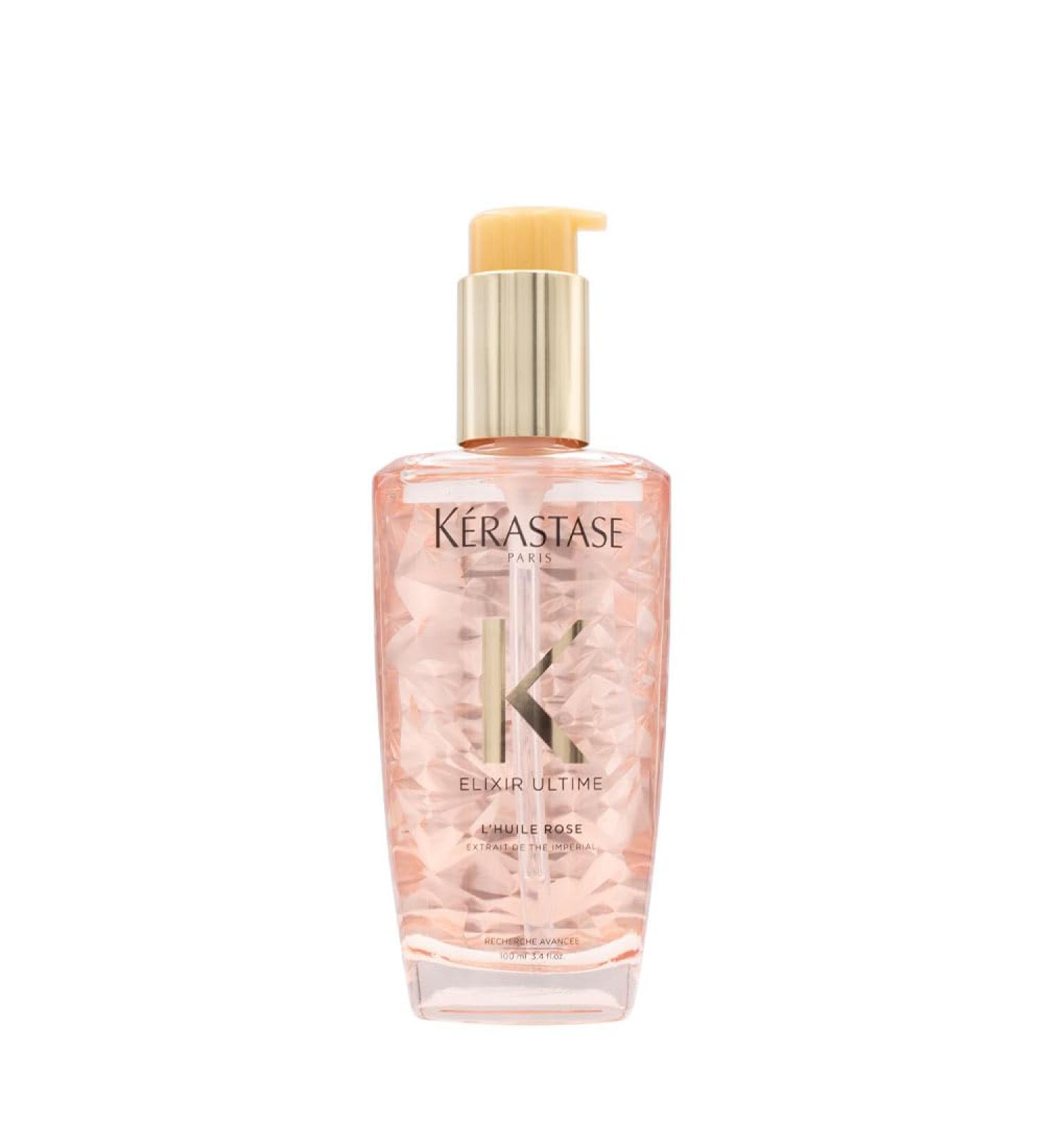 K rastase Huile Rose Elixir Ultime | Nourishing Hair Oil for Colored Hair - 100ml | Smoothing & Color-Intensifying - Buy Online on GoSupps.com