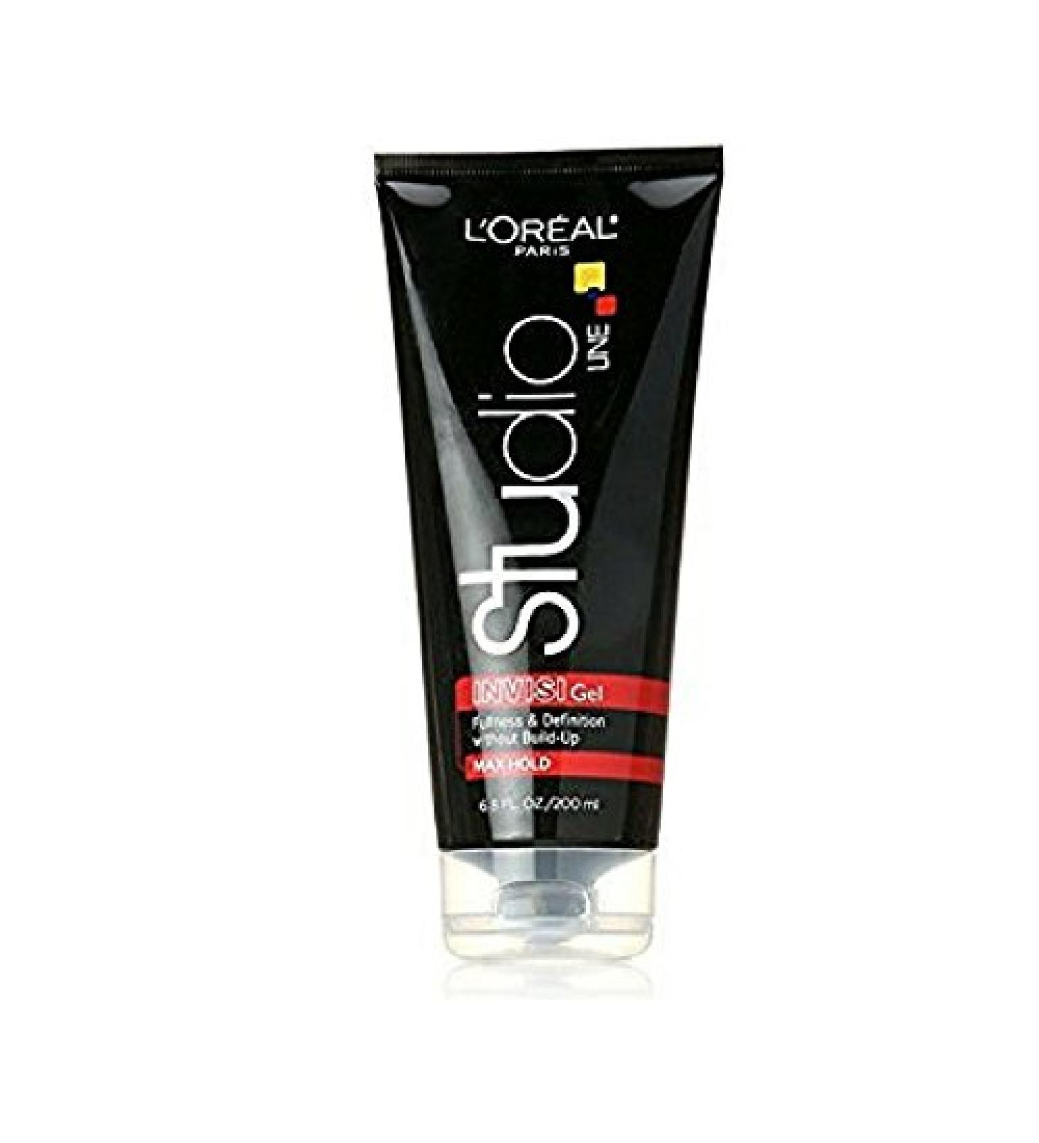 L'Oreal Paris Studio Line INVISI Gel Strong Hold 6.80 oz ( Packs of 2) Unscented 6.8 Fl Oz (Pack of 2)