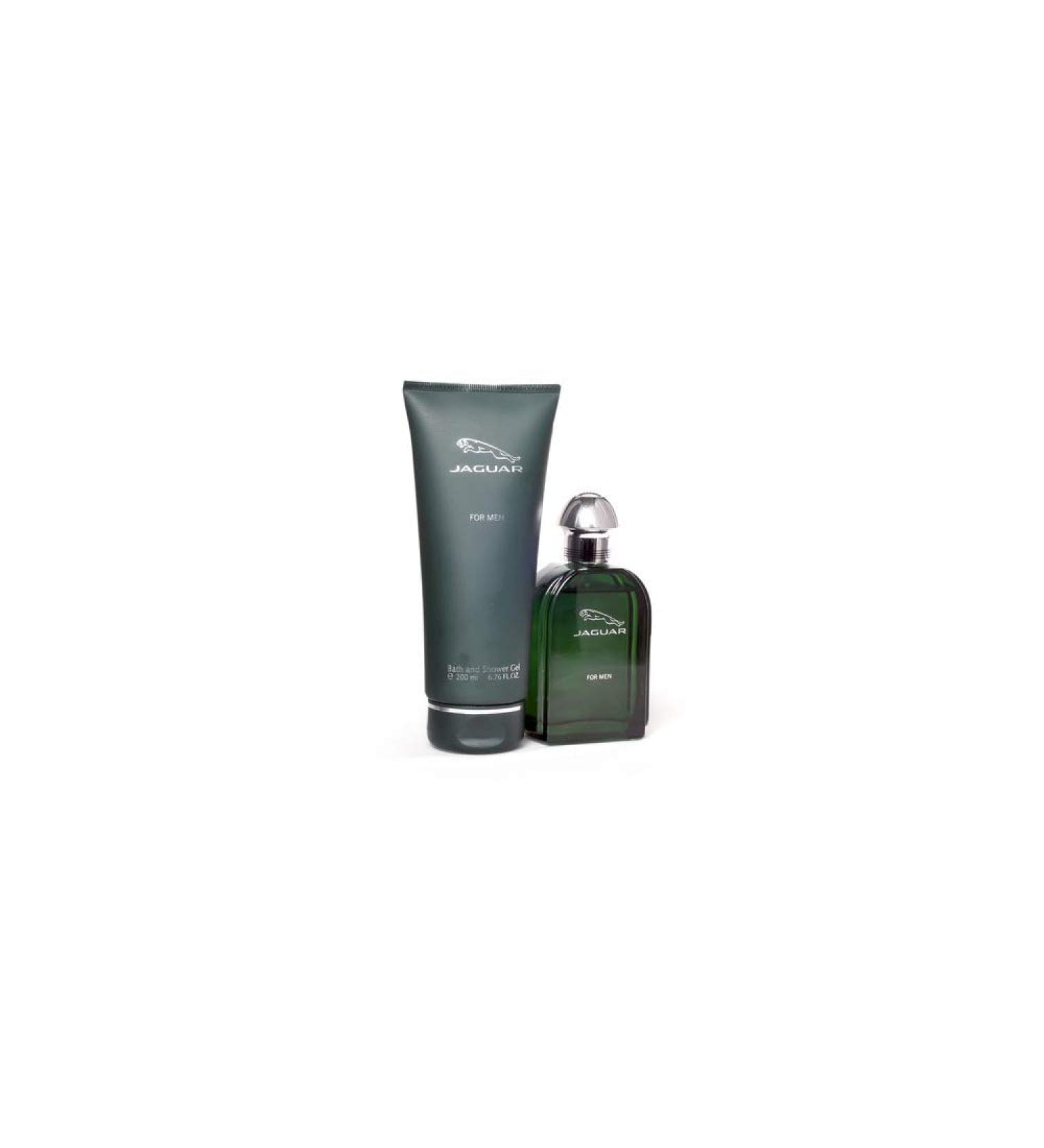 Jaguar Green for Men - 2 Pc Gift Set 3.4oz EDT Spray 6.76oz Bath and Shower Gel