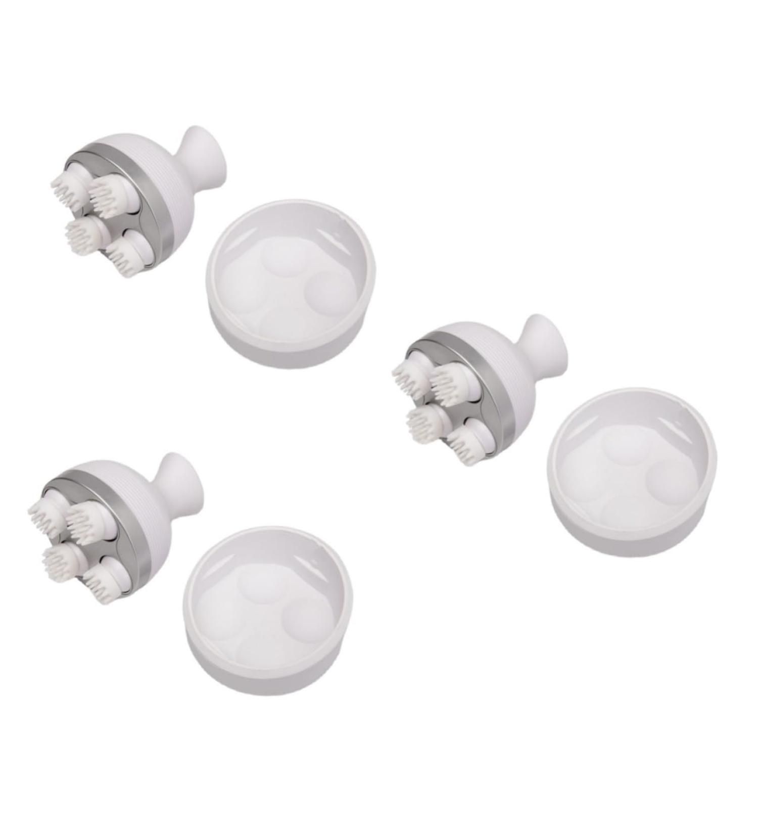 GLEAVI 3pcs Head Massager Tool - Kneading Claws for Ultimate Relaxation | White Massage Set for Stress Relief - Buy Online on GoSupps.com