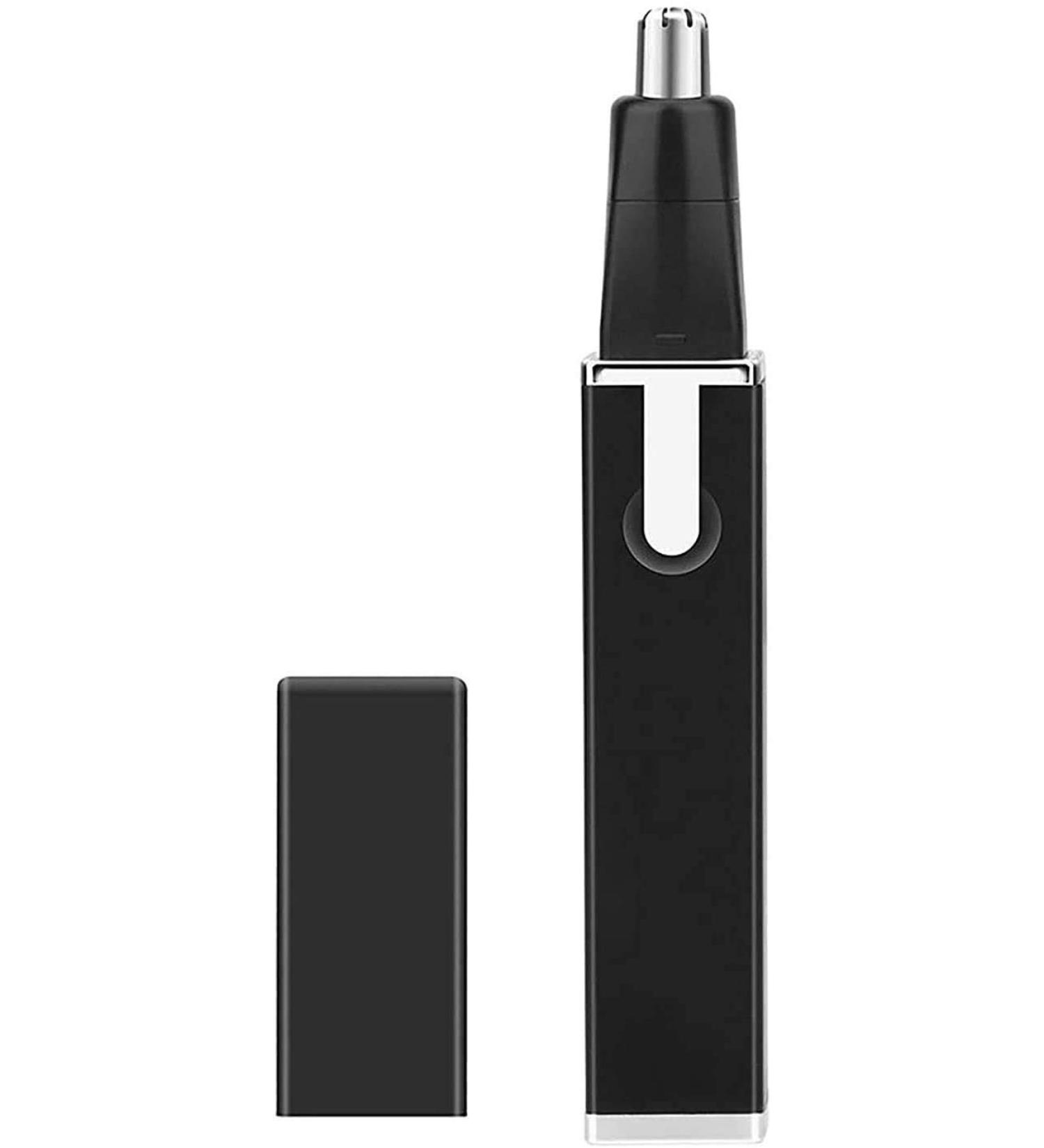 OBJECTIVE Professional Painless Eyebrow and Facial Hair Trimmer for Men Women IPX7 Blades for Easy Cleaning Black Nose Hair Trimmer - Buy Online on GoSupps.com