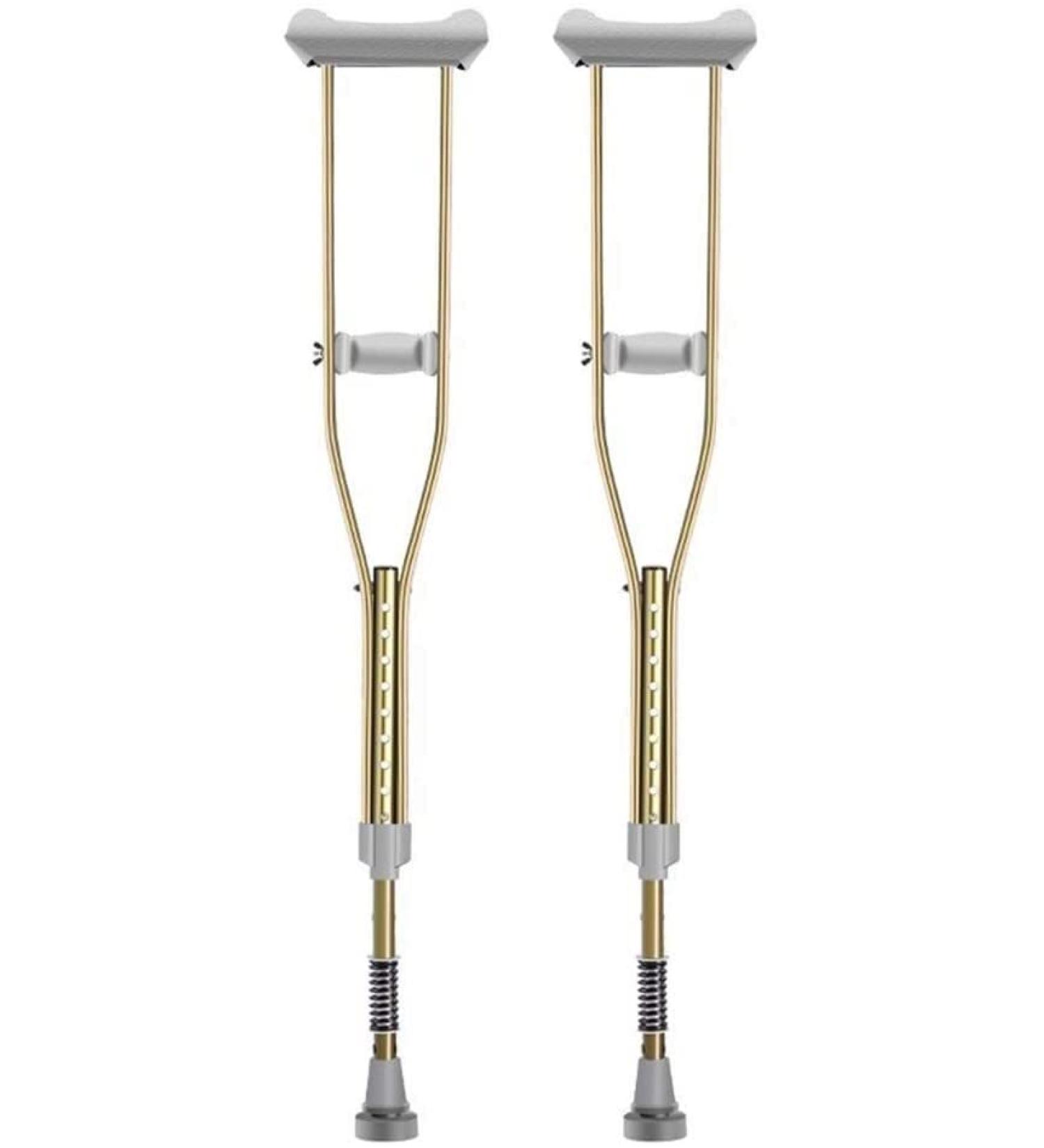 Crutches for Adults Underarm Underarm Crutches for Adjustable Medical Elderly Crutches underarms can be Adjusted to Aluminum Alloy Sticks Non- Slip Double Crutches for Adults and Teenager Great Run - Buy Online on GoSupps.com