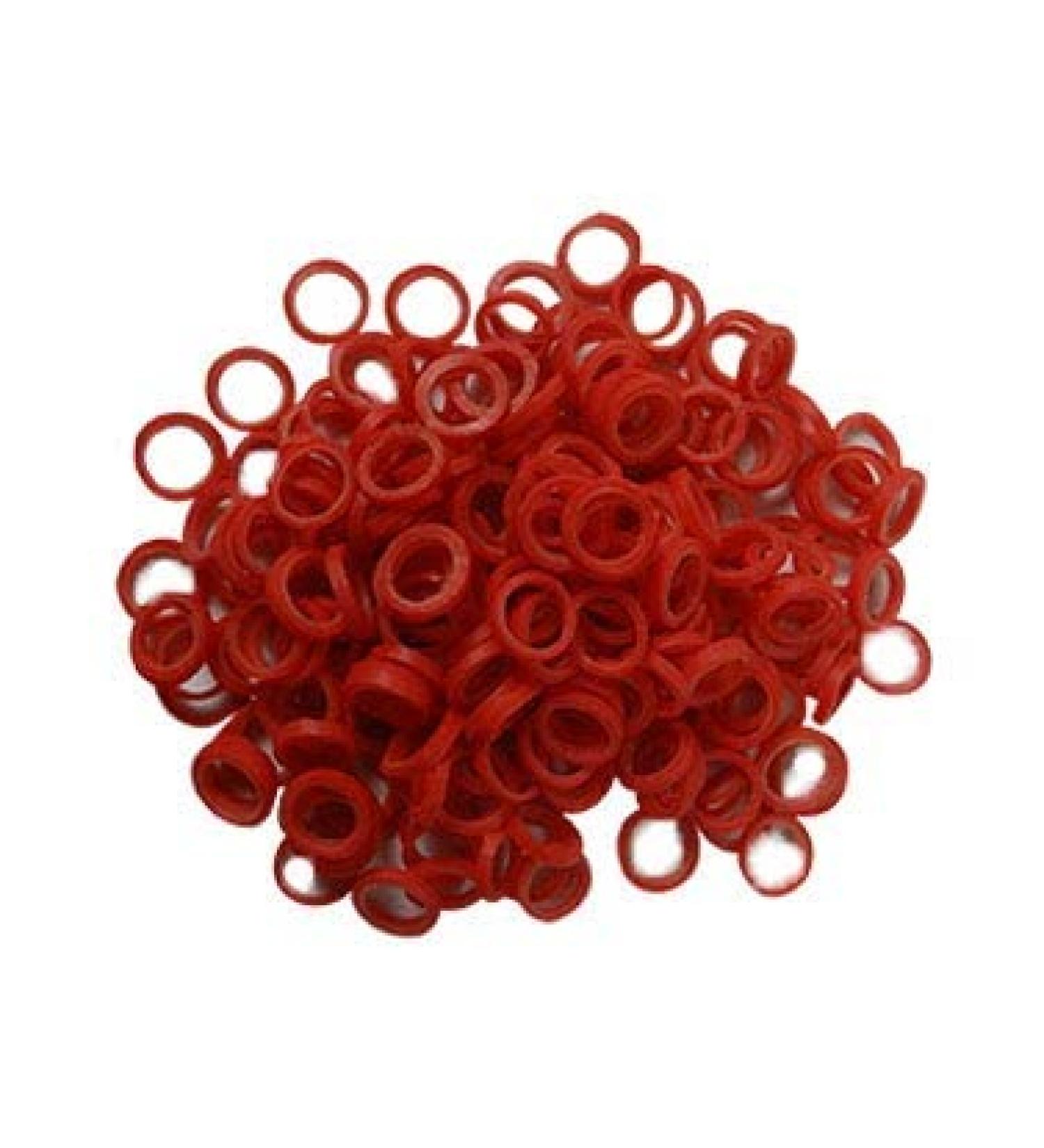 SmileSupplies Orthodontic Colour Elastic for Braces - Pack of 100 + Free Placer | Fix Tooth Gaps - 3/16" - 3.5 Oz - Buy Online on GoSupps.com