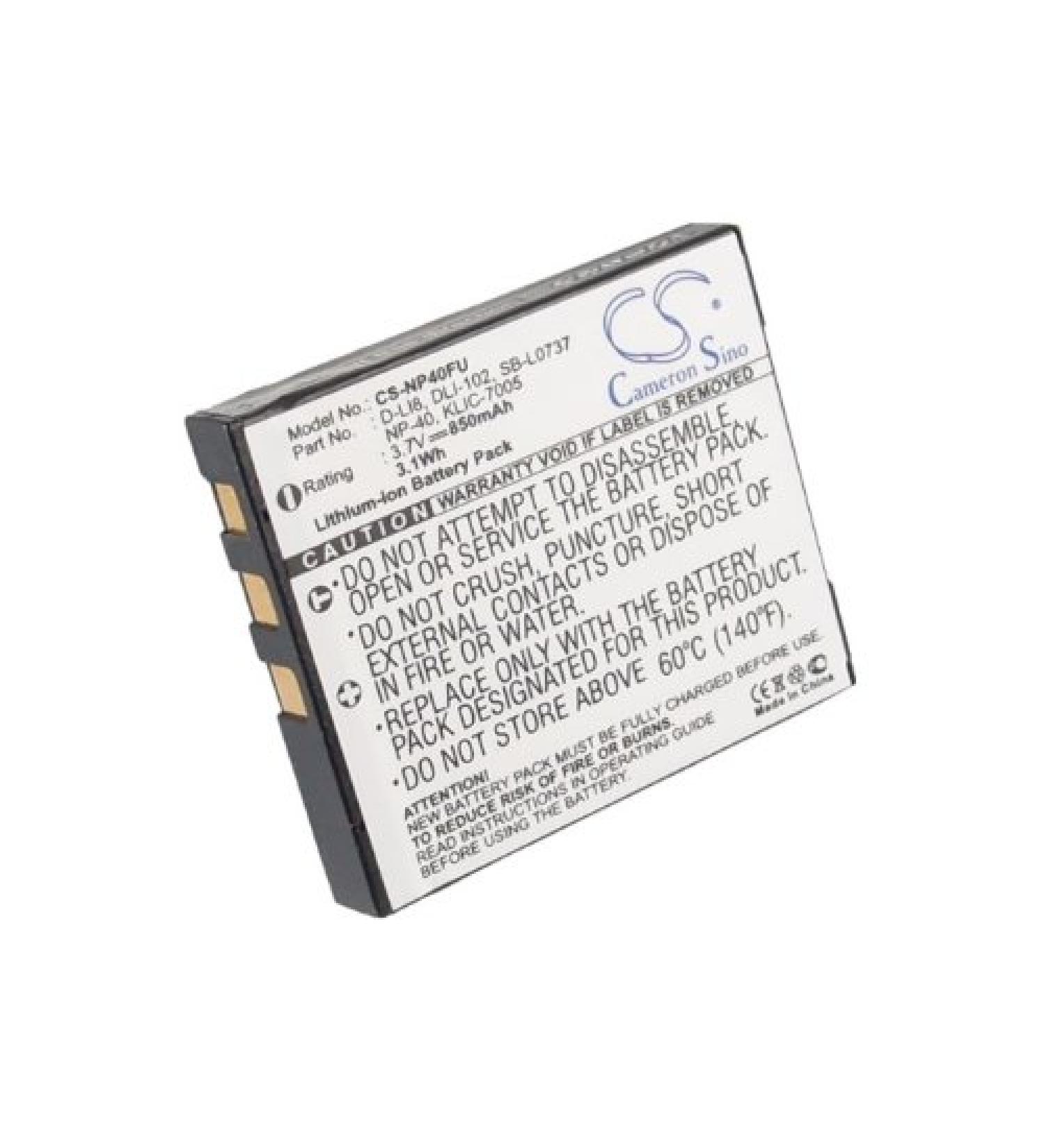 Estry 3.7V Battery Replacement for Braun D808 | 850mAh | International Shipping Available - Buy Online on GoSupps.com