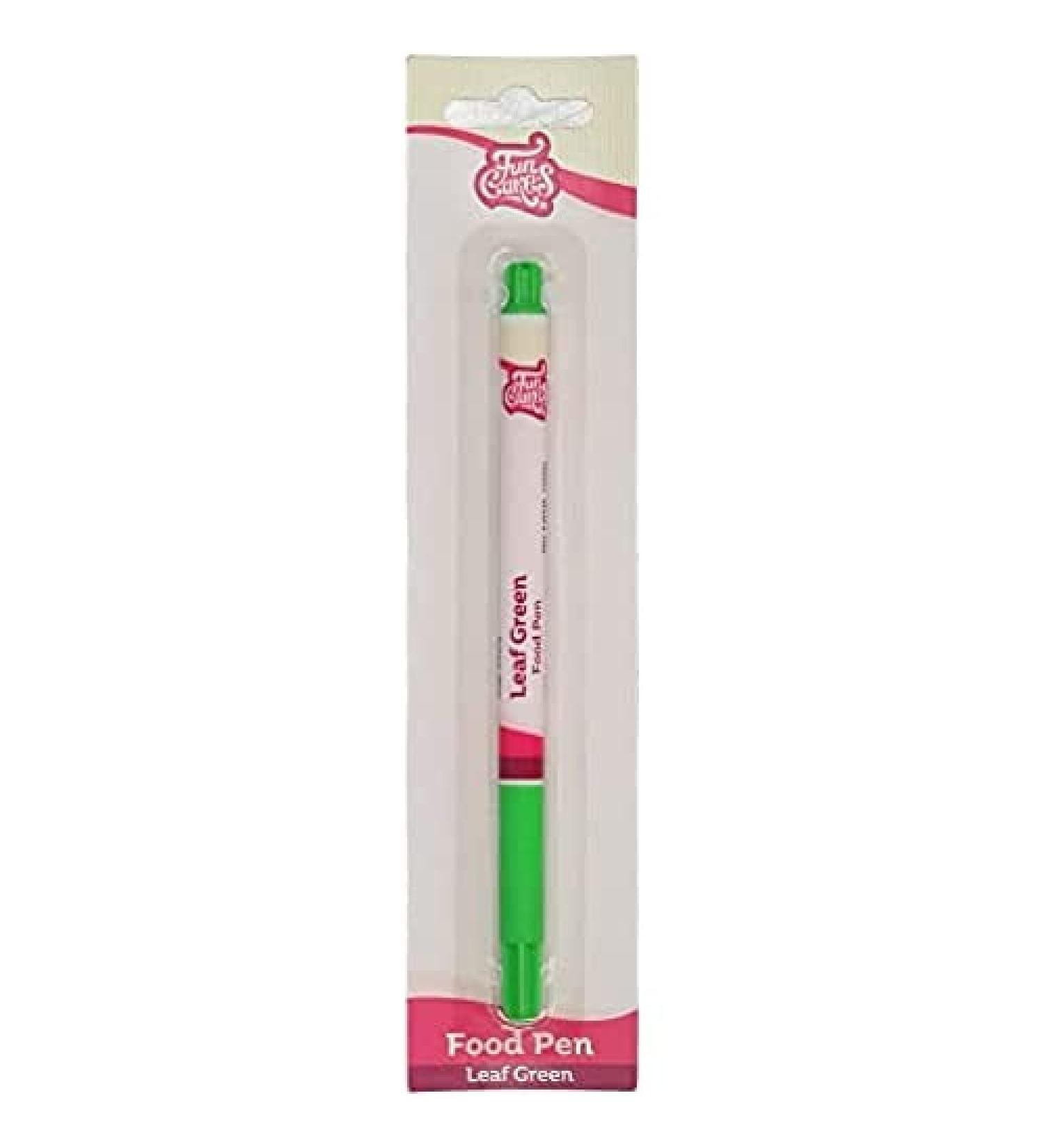 FunCakes Food Pen Leaf Green: Writer with 100% Edible Ink Flexible Tip for both thick and thin lines.Great for personalizing your treats with Messages Quick drying time Halal certified - Buy Online on GoSupps.com