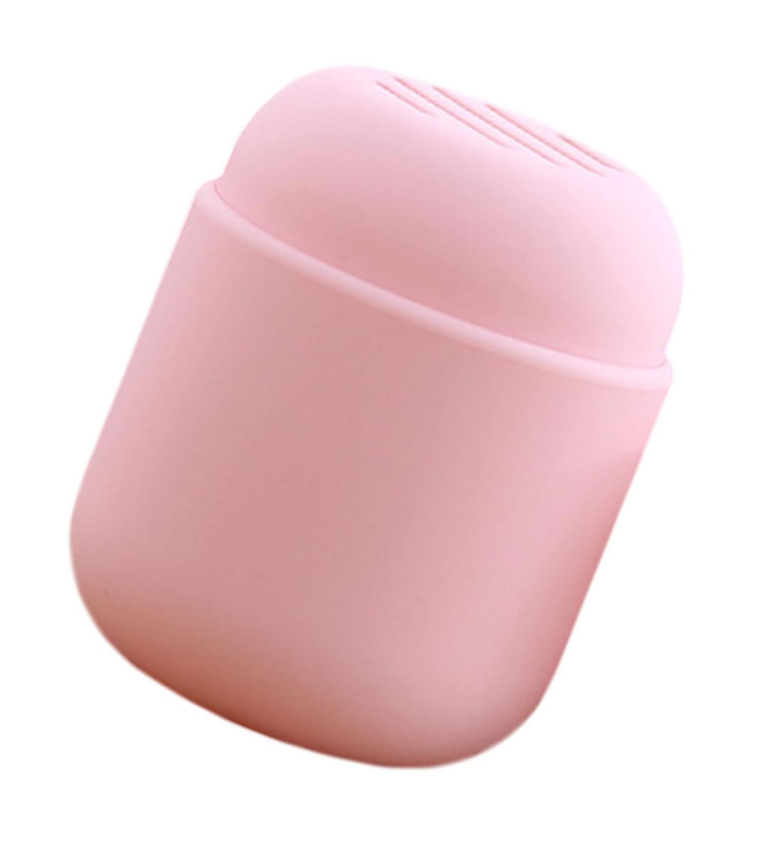 HAPINARY Powder Puff Storage Box Pink Make up Silica Gel - Buy Online on GoSupps.com