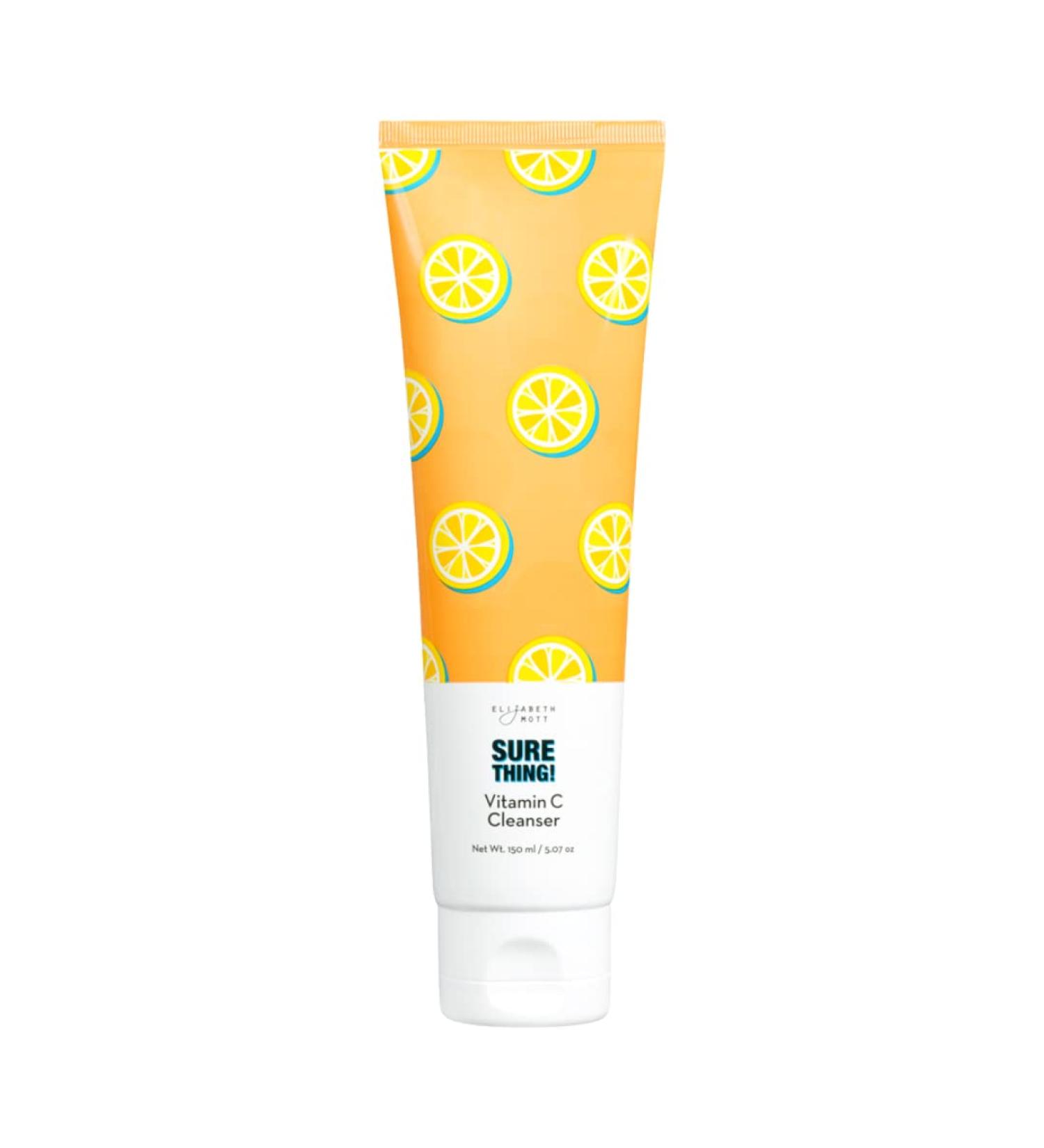 Elizabeth Mott Sure Thing! Vitamin C Cleanser 150ml - Cruelty-Free Gel Foaming Facial Cleanser - Buy Online on GoSupps.com