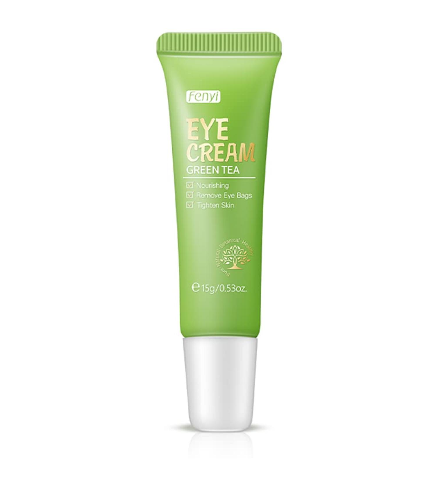 AKARY Green Tea Eye Care Cream - Eliminate Dark Circles & Eye Bags | Nourishing & Tightening Formula with Tea Leaf Extract - Buy Online on GoSupps.com