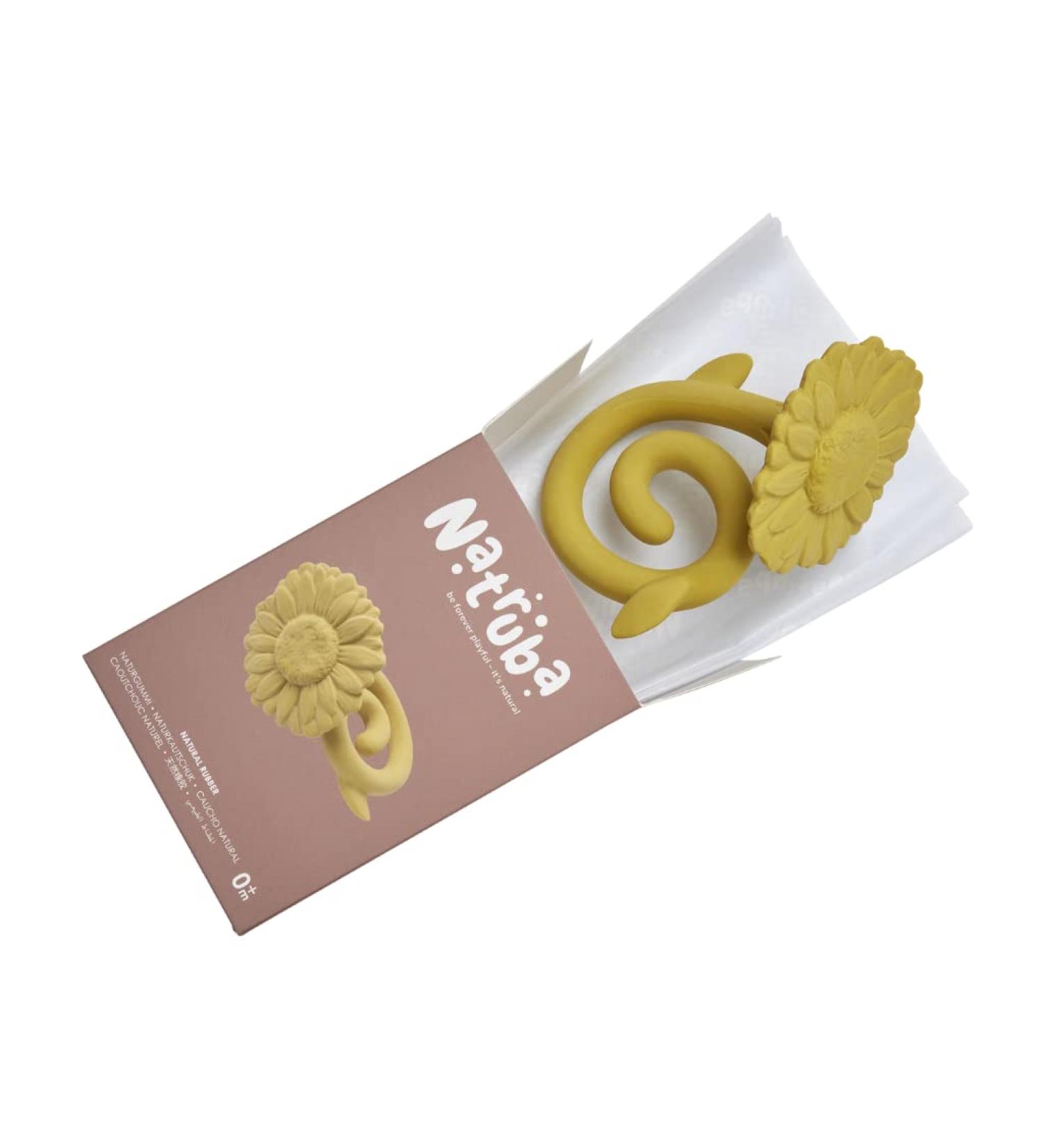 Bite Ring Yellow Flower - Naturz | Unique Eco-Friendly Jewelry for International Shipping - Buy Online on GoSupps.com