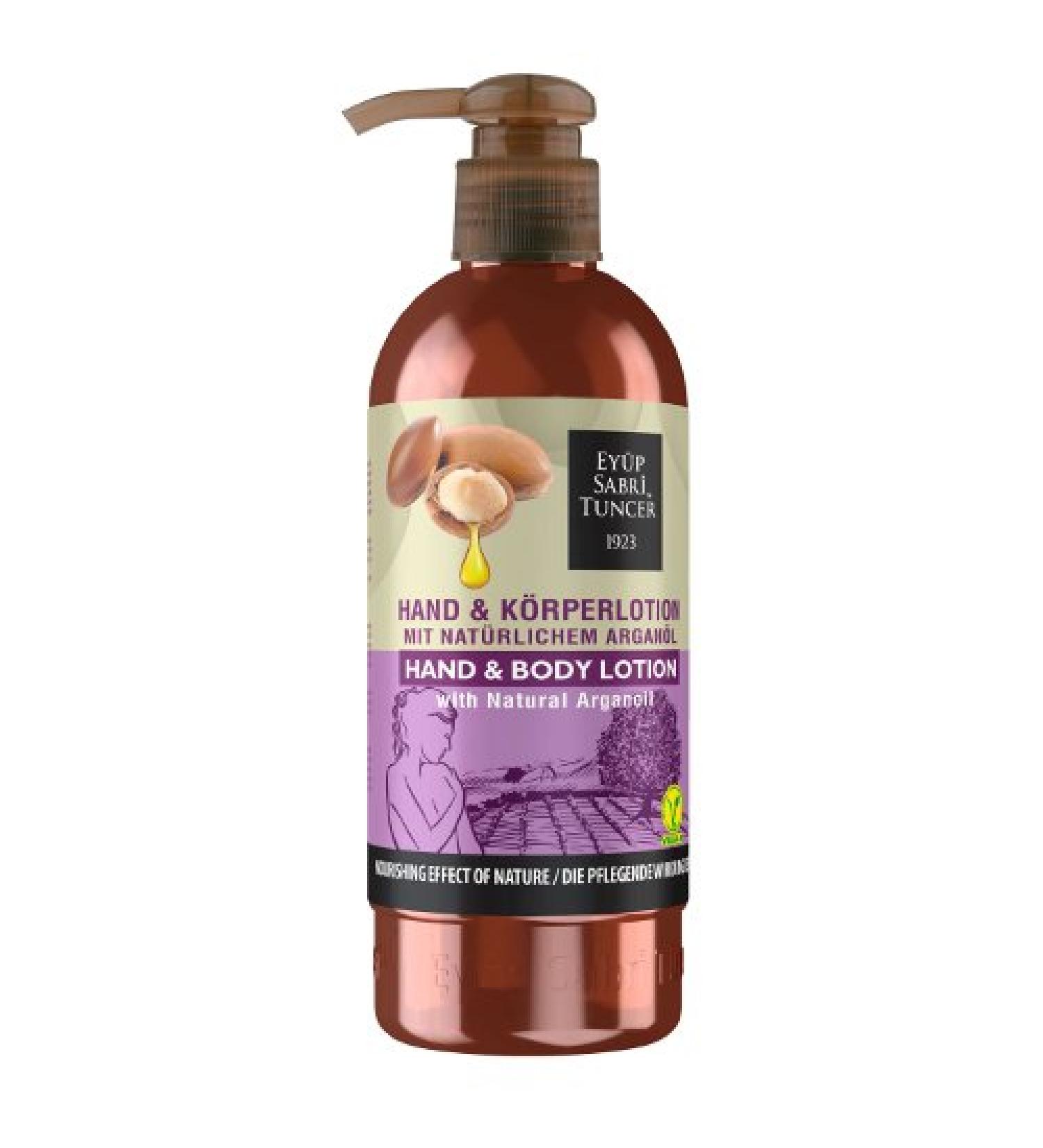 Nurso Nurso Natural/Vegan Argan Oil Hand & Body Lotion PET Bottle 250ml