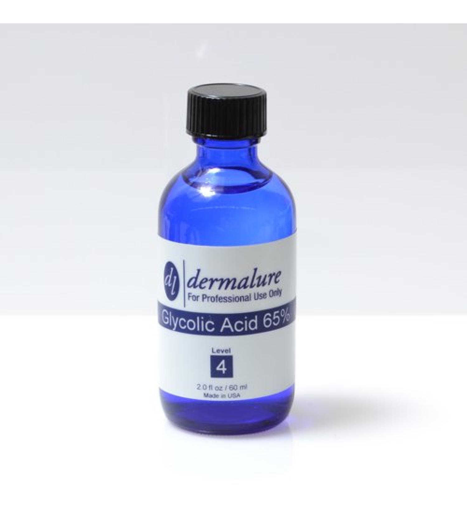 Glycolic Acid Peel 65% Medical Grade 1oz. 30ml (Level 4 pH 0.4)