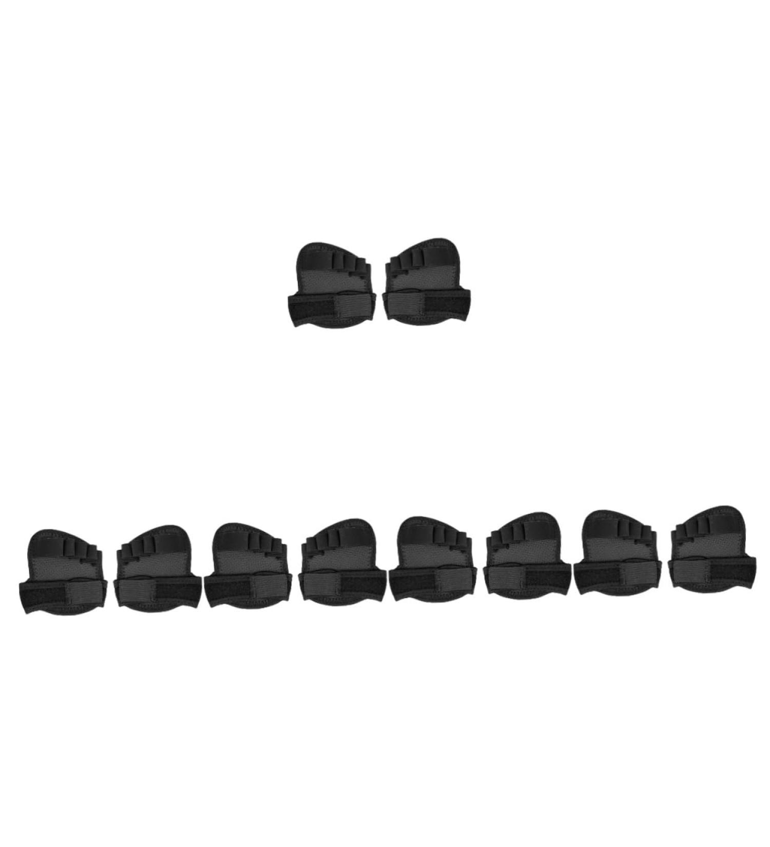 Buy Gatuida Black Scrunchies - 5 Pairs Dance & Yoga Mat Socks for Women | Premium Elastic Fabric - Buy Online on GoSupps.com
