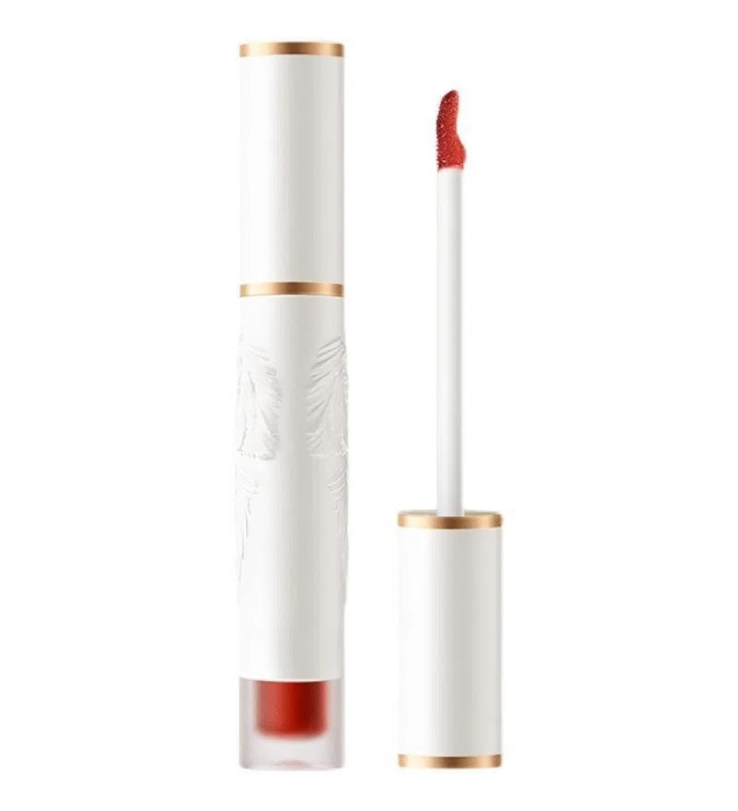  Meidimeijia Matte Liquid Lip Padlock - Long Lasting Lip Gloss Velvety Effect No Transfer Moisturizing and Pigmented (307#Red Tea Maple Leaf) - Buy Online on GoSupps.com