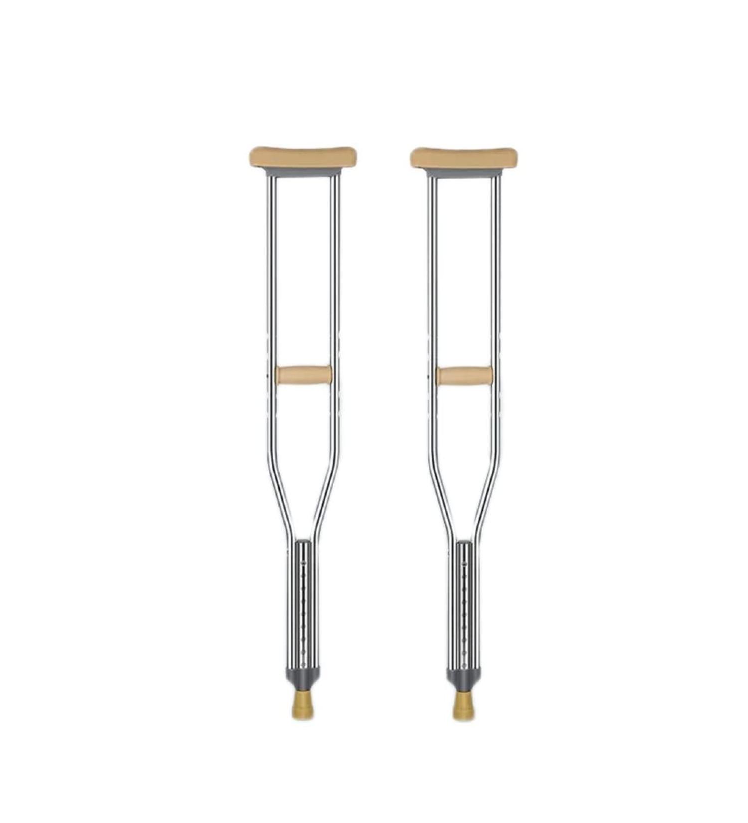 Crutches Crutches Fracture Underarm Crutches Double Crutch Walker Walking Elderly Non-Slip Cane Cane Crutches for Young People Auxiliary Crutch (Size : 90.5-111cm) Yearn for Comfortable Anniversary - Buy Online on GoSupps.com