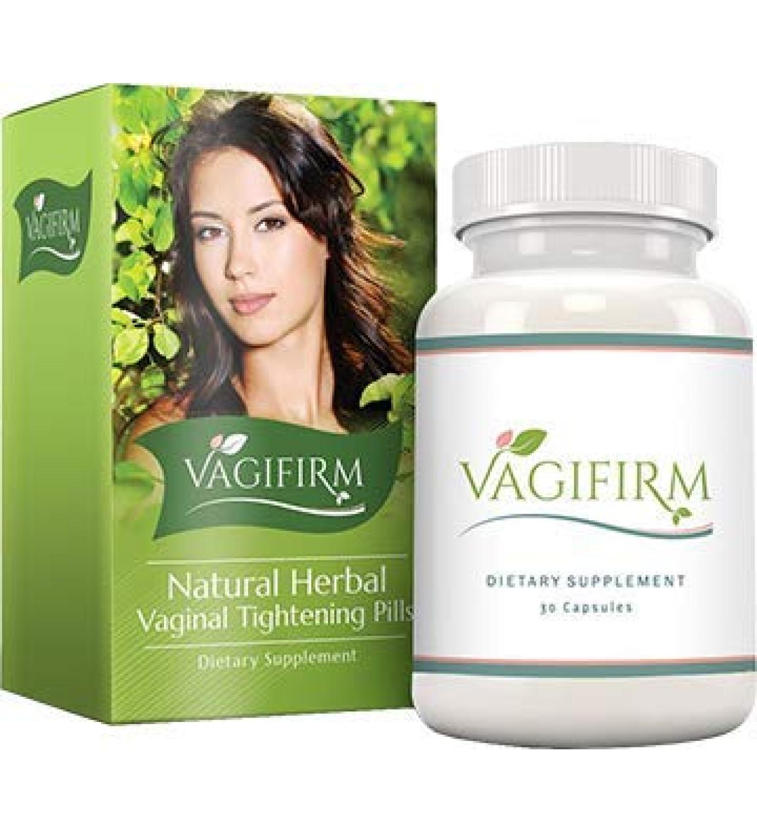 Vagifirm Vaginal Tightening Pills - Herbal Supplement (1 Month Supply, 30 Count) - Buy Online on GoSupps.com