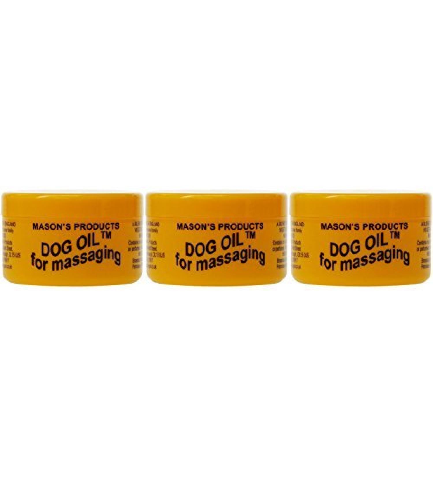 (3 PACK) - Dog Oil - Dog Oil Massaging Oil | 100g | 3 PACK BUNDLE