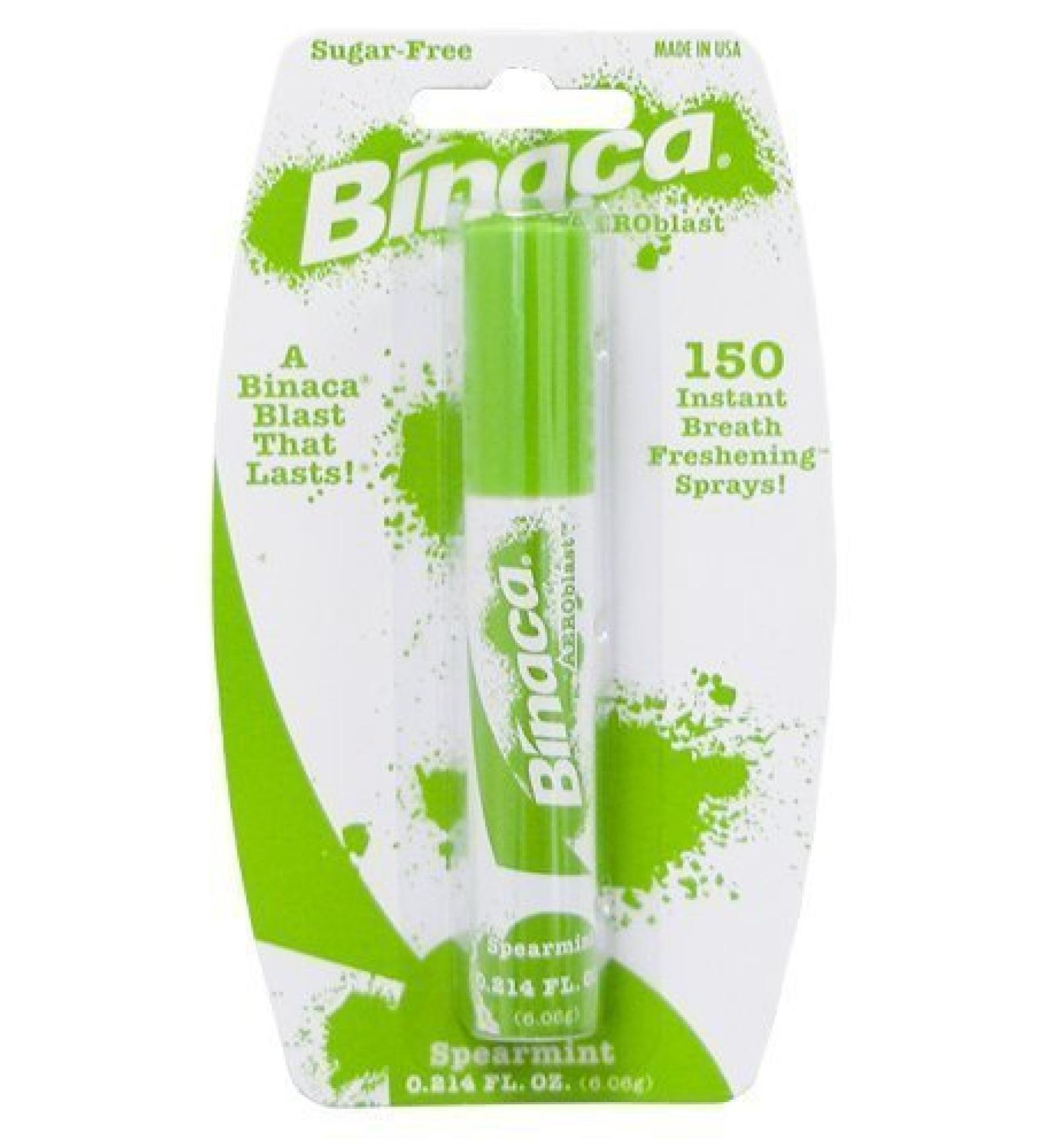 Binaca Breath Spray Spearmint (Pack of 6) (Pack of 6)