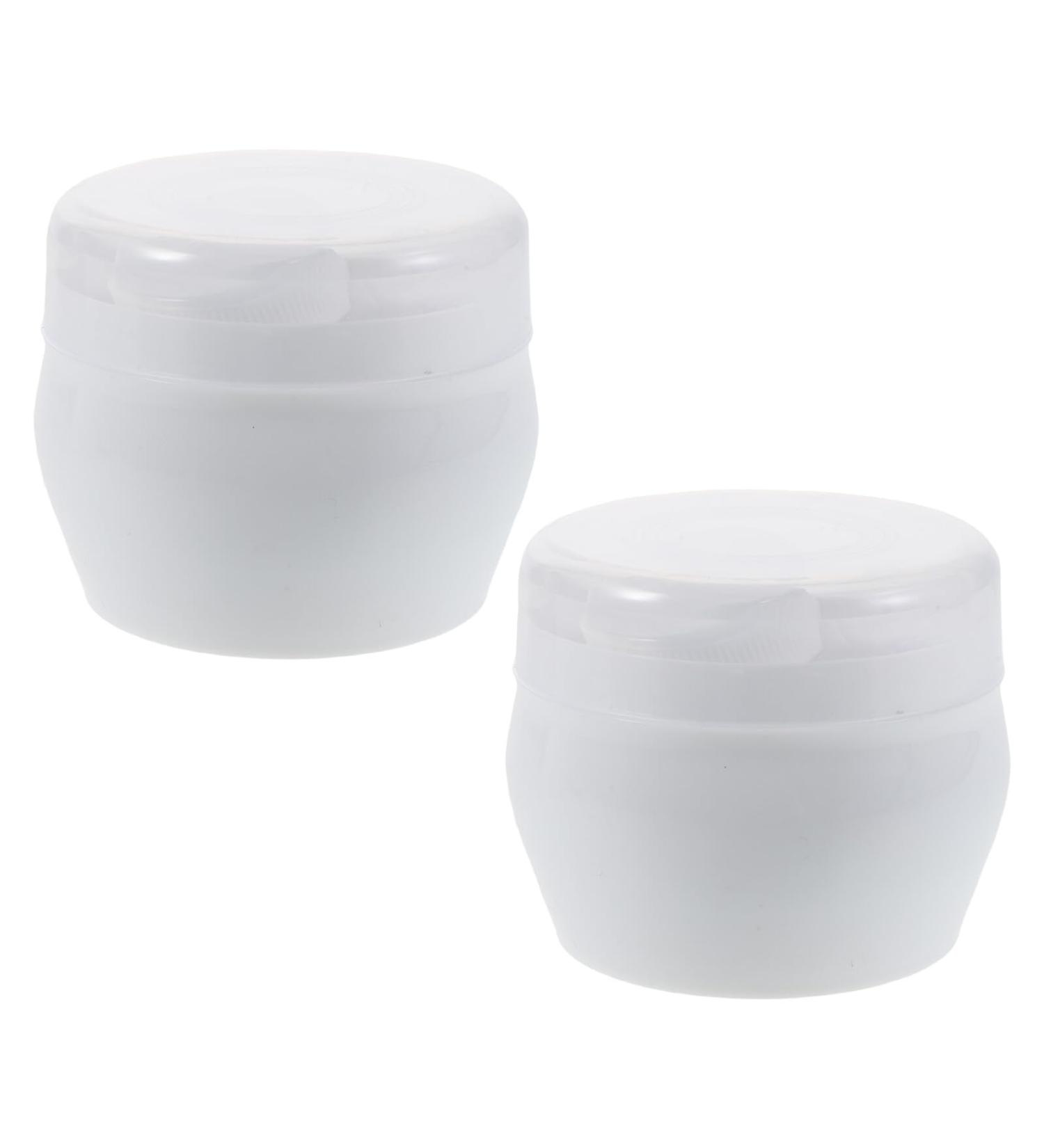 Lot de 2 Bo tes Poudre pour B b avec Houppette Blanche Applicateur Doux Portable et L ger tui de Rangement S curis pour Soins Peau pour Voyages et Changes en Ext rieur - Buy Online on GoSupps.com