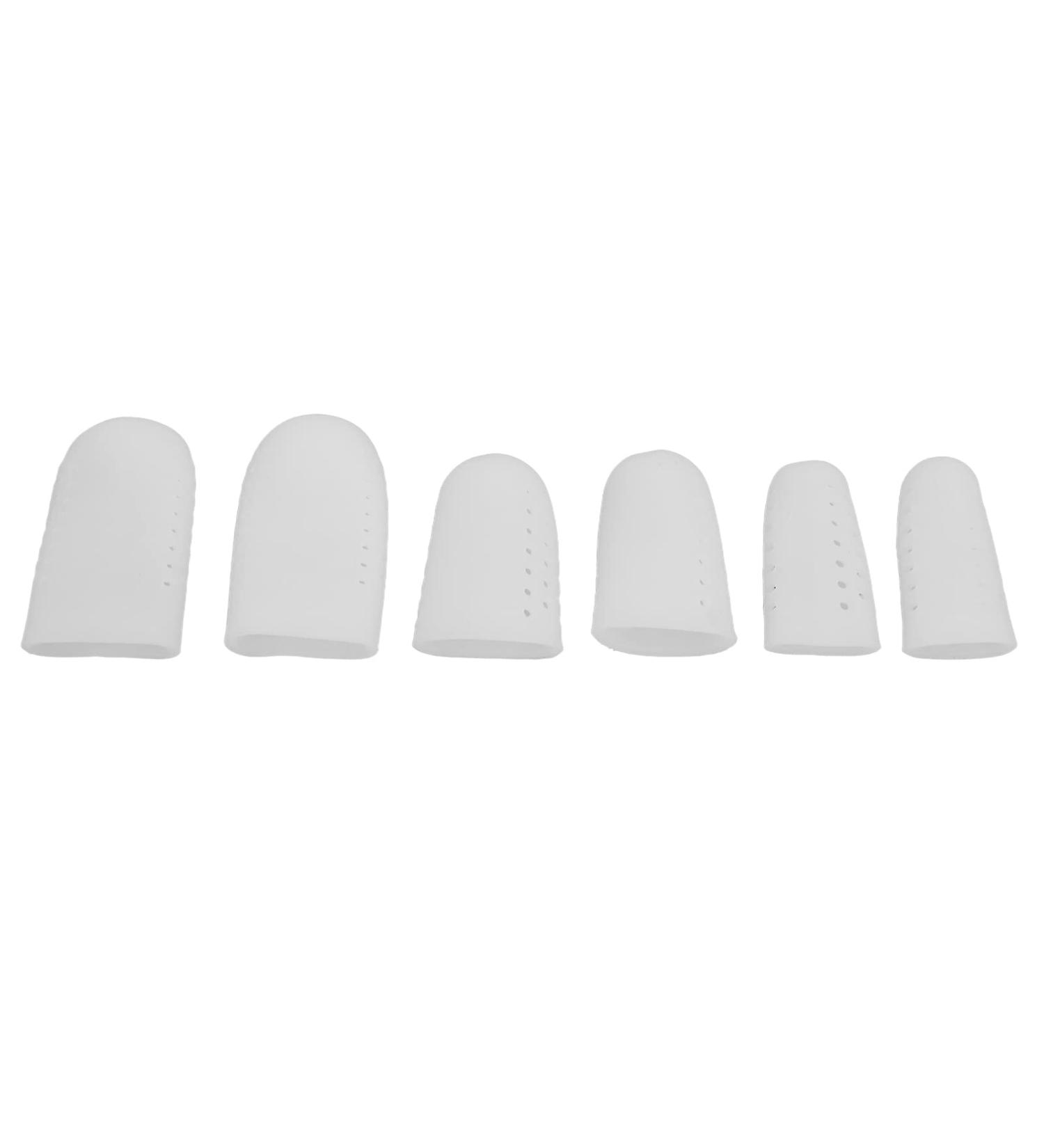 Breathable Hammer Toe Covers - 8 Pairs/Box, Daily Toe Sleeves - Buy Online on GoSupps.com