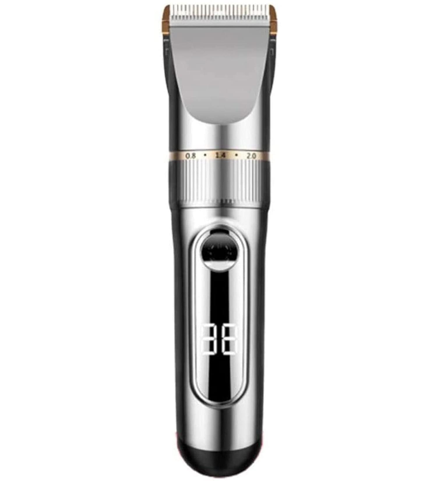 Buy Cordless Hair Clippers & Trimmer for Men - Waterproof Electric Shaver Grooming Kit USB Rechargeable with LED Display - International Shipping Available - Buy Online on GoSupps.com