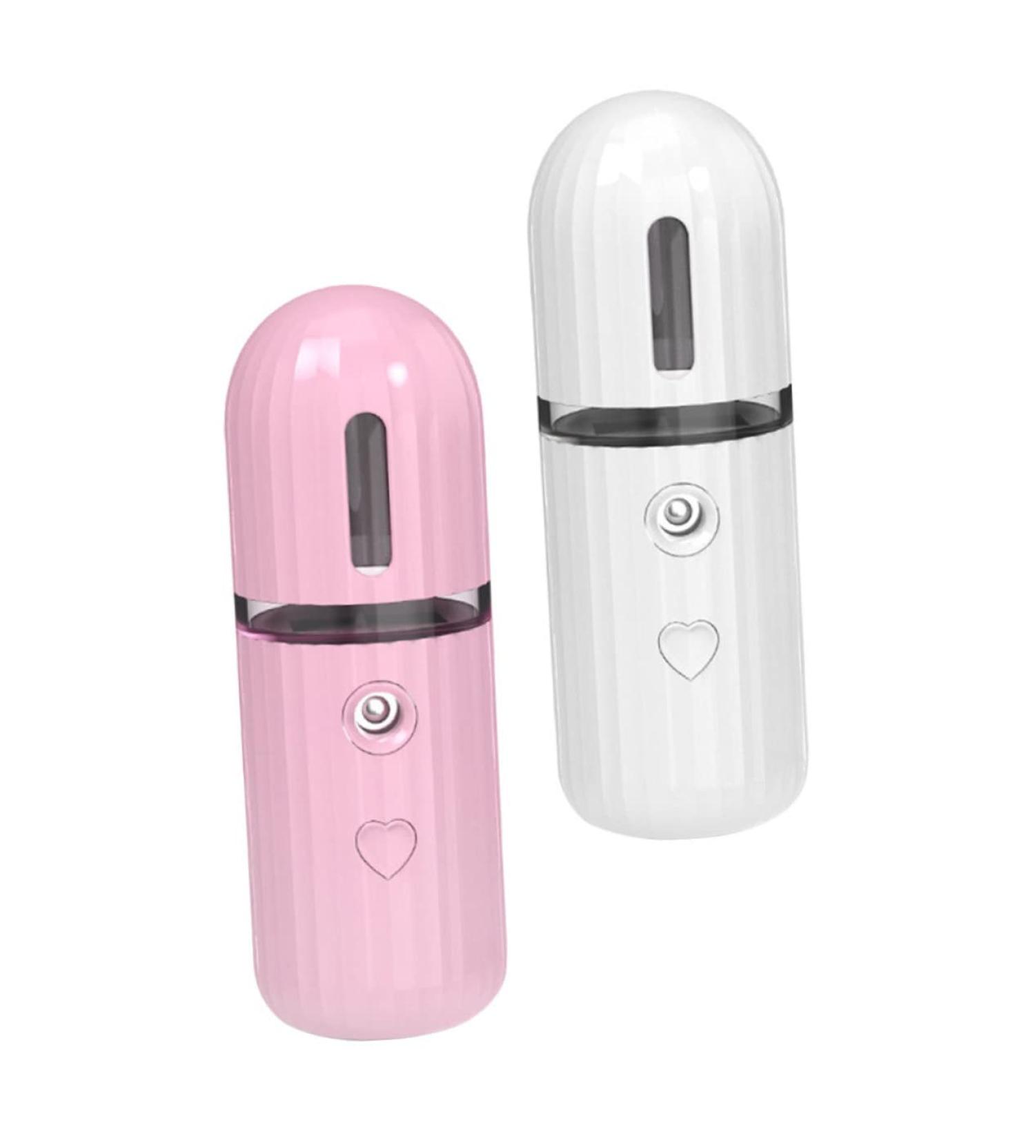 Healeved 2pcs Handy Hydrating Mist Sprayer Multi-Functional Facial Mister for Skin Types - Buy Online on GoSupps.com