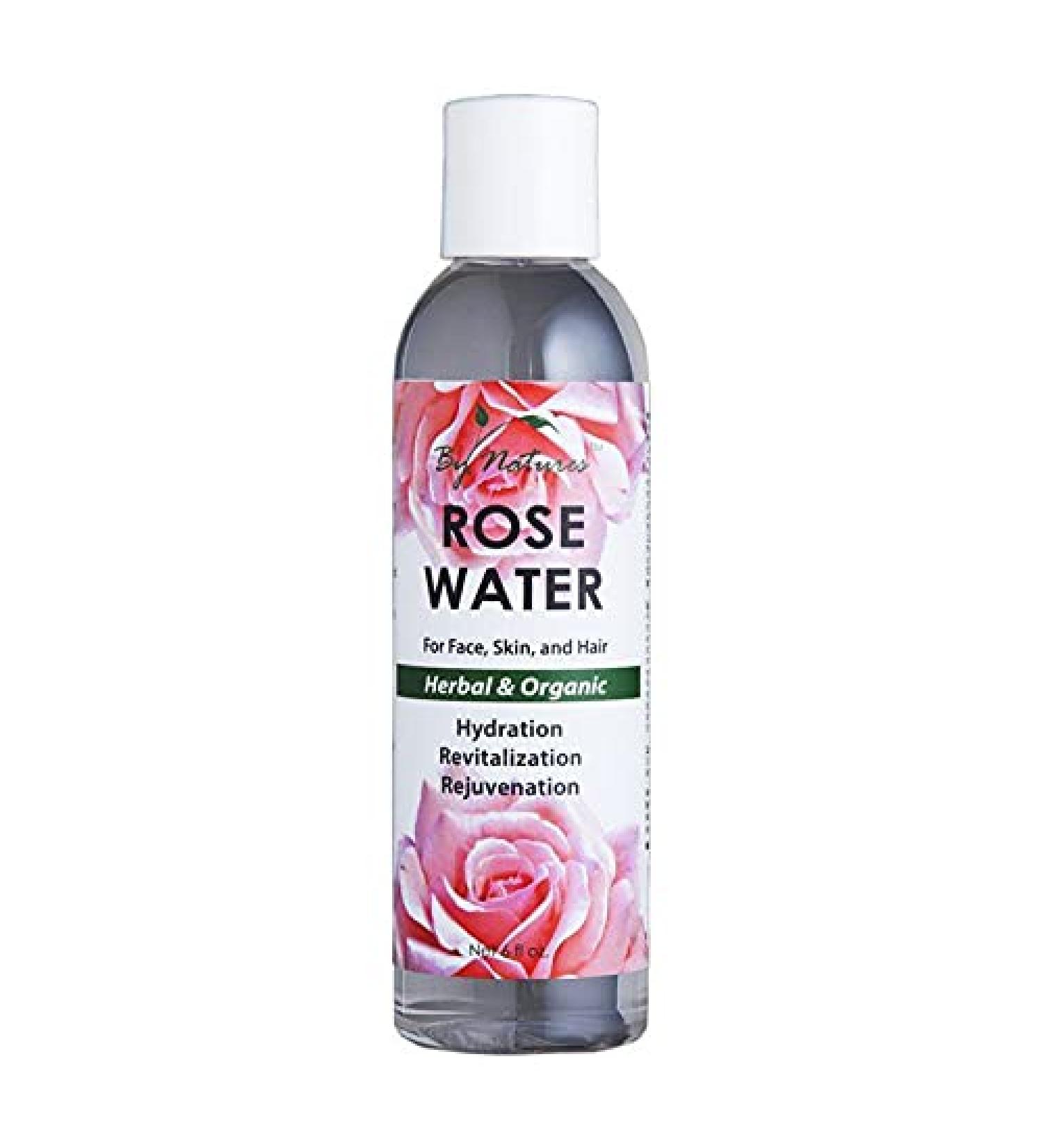 Rose Water for Face Skin and Hair 6oz
