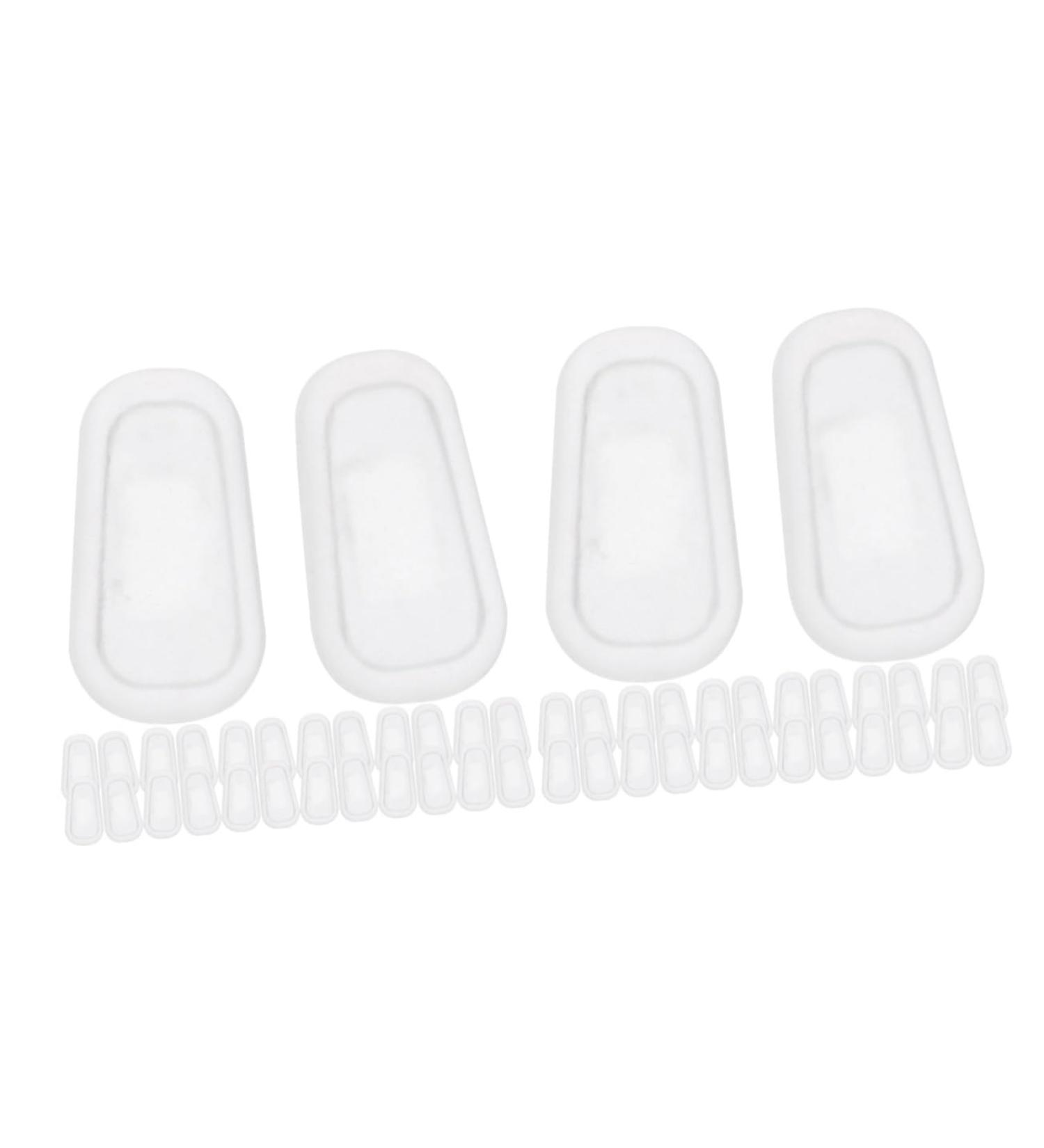 Gleavi 40 Pairs Non-Slip Silicone Nose Pads for Glasses & Sunglasses - Comfort & Grip - Buy Online on GoSupps.com