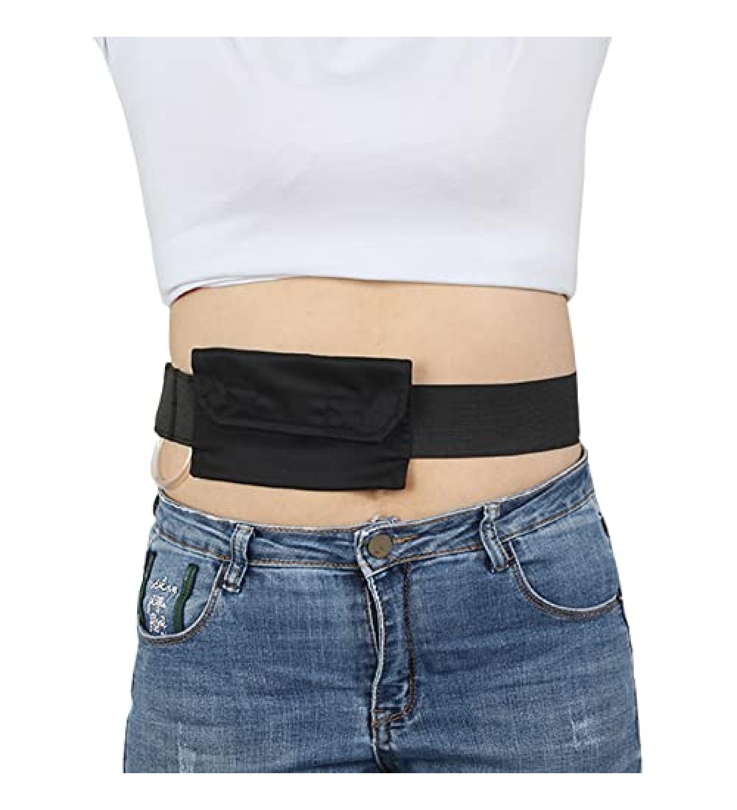 G Tube Holder & PD Belt for Peritoneal Dialysis - Secure Medical Feeding Tube Protection with Storage Pouch - Buy Online on GoSupps.com