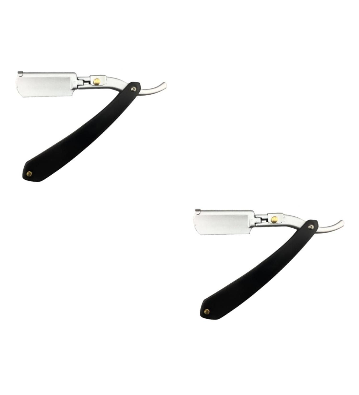 Buy Beaupretty 2-Piece Men's Safety Razor - Metal Manual Face Razor for Smooth Shaving | Ideal for Grooming & Travel - Buy Online on GoSupps.com