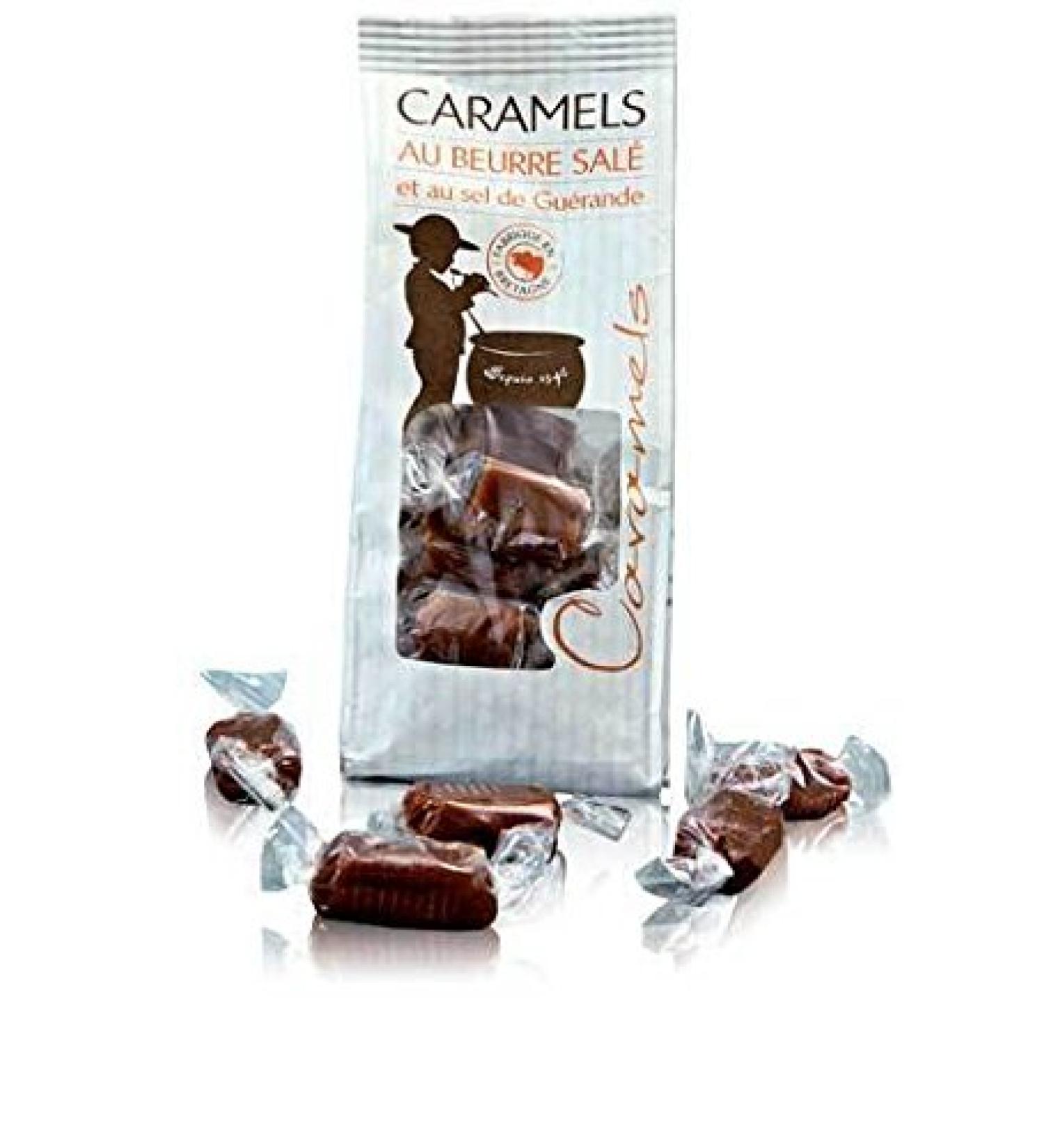 Caramels au Beurre sal caramel candies with salted butter from Brittany 150g