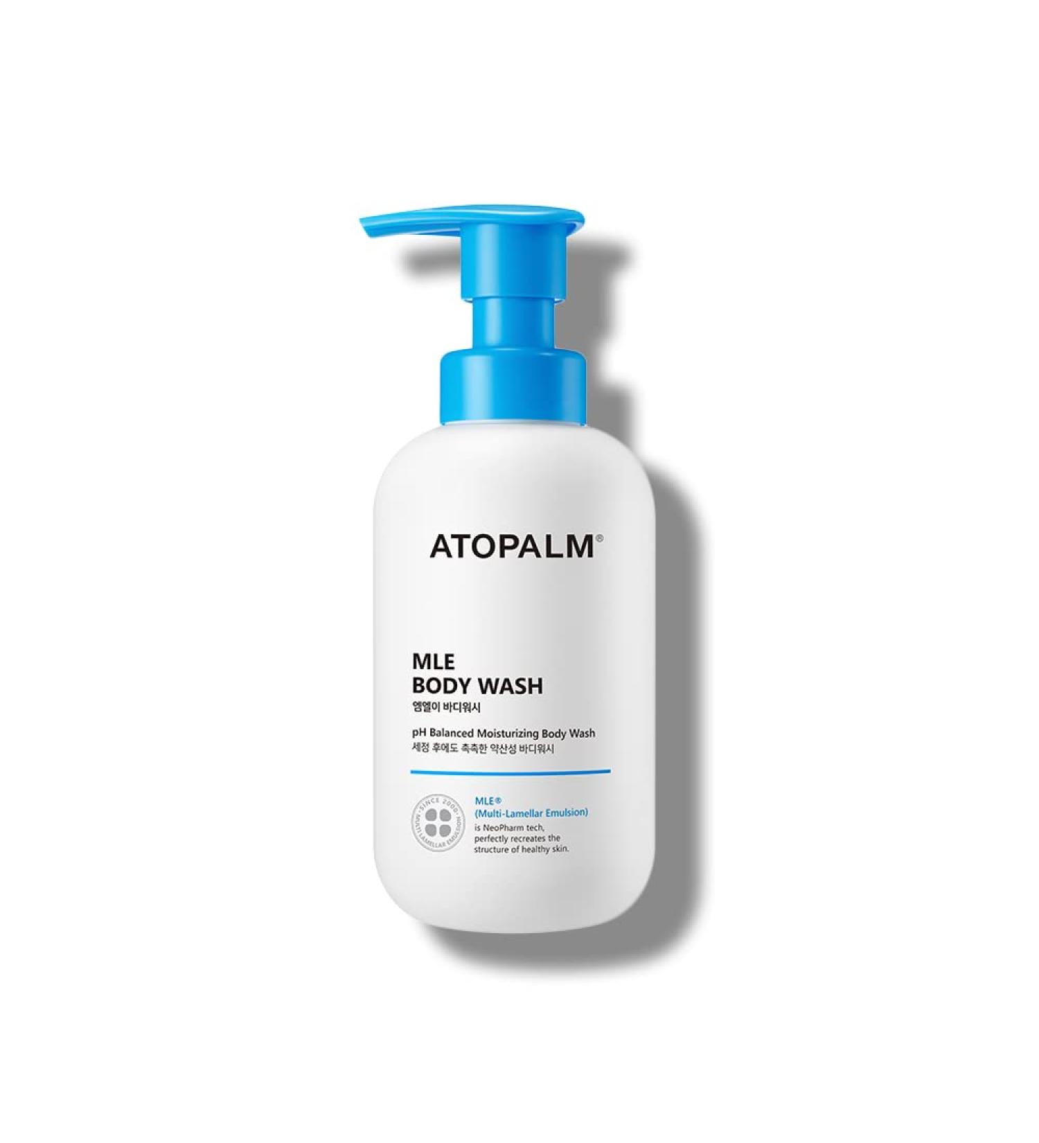 Shop ATOPALM MLE Body Wash 10.1 Fl. Oz - Gentle Hypoallergenic Cleanser for Dry Sensitive Skin Cica Extract Sulfate & Paraben-Free | K-Beauty - Buy Online on GoSupps.com