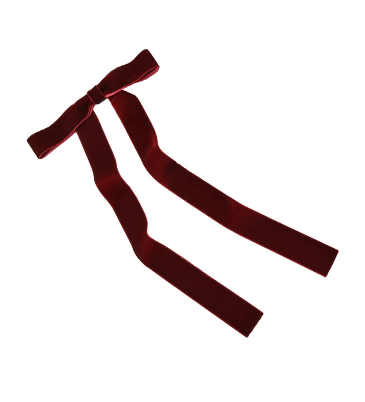 FRCOLOR bridal velvet barrette hair bowknot clip Large Bow Clip big bow hair clip snap barrettes hair bow clip metallic ribbon bowknot hairpin fabric wedding bridesmaid alligator clip - Buy Online on GoSupps.com