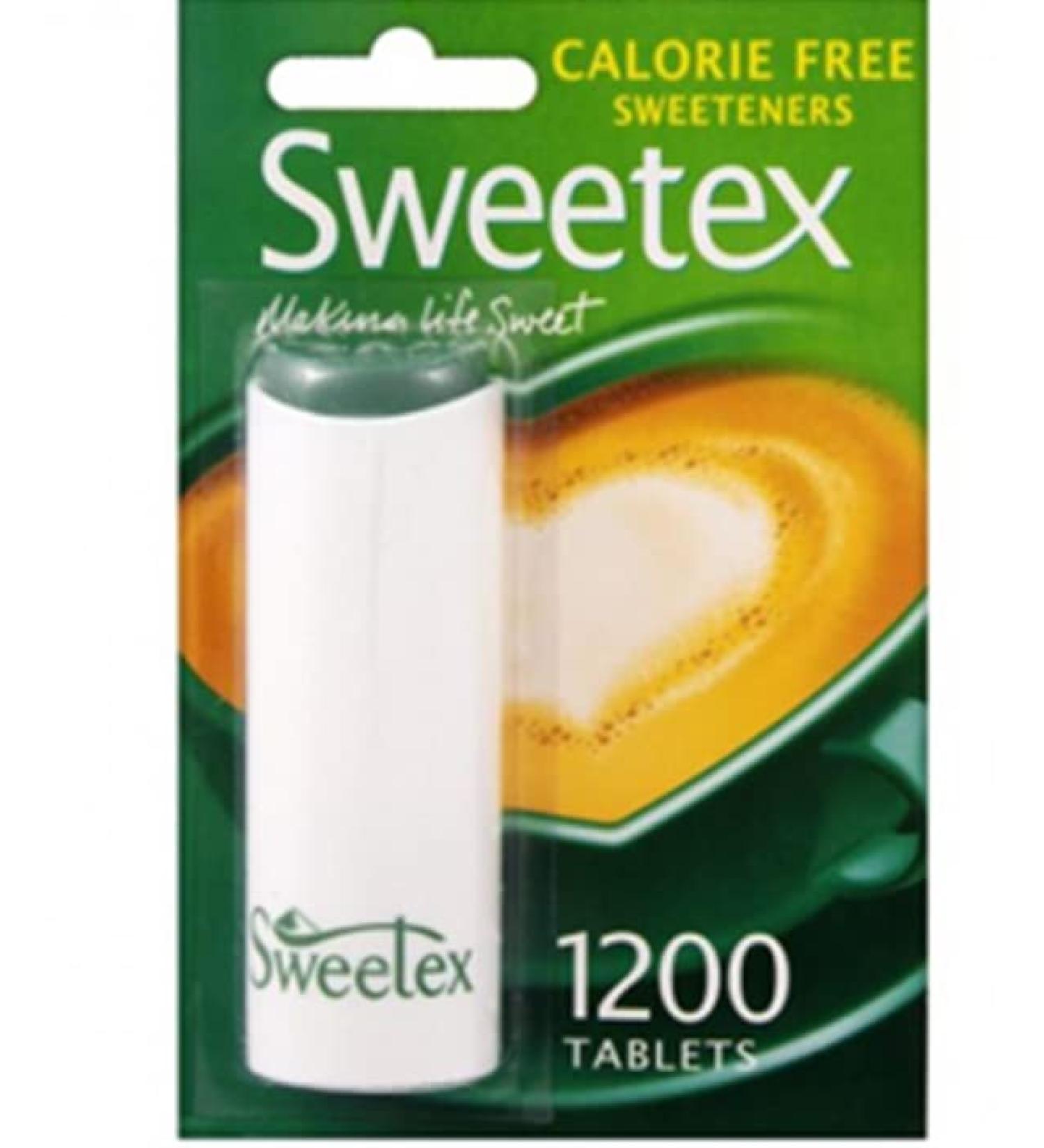 Sweetex: Calorie Free Sweeteners 1200 Tablets Suitable For Diabetics Gift Sold By Kidzbuzz - Buy Online on GoSupps.com