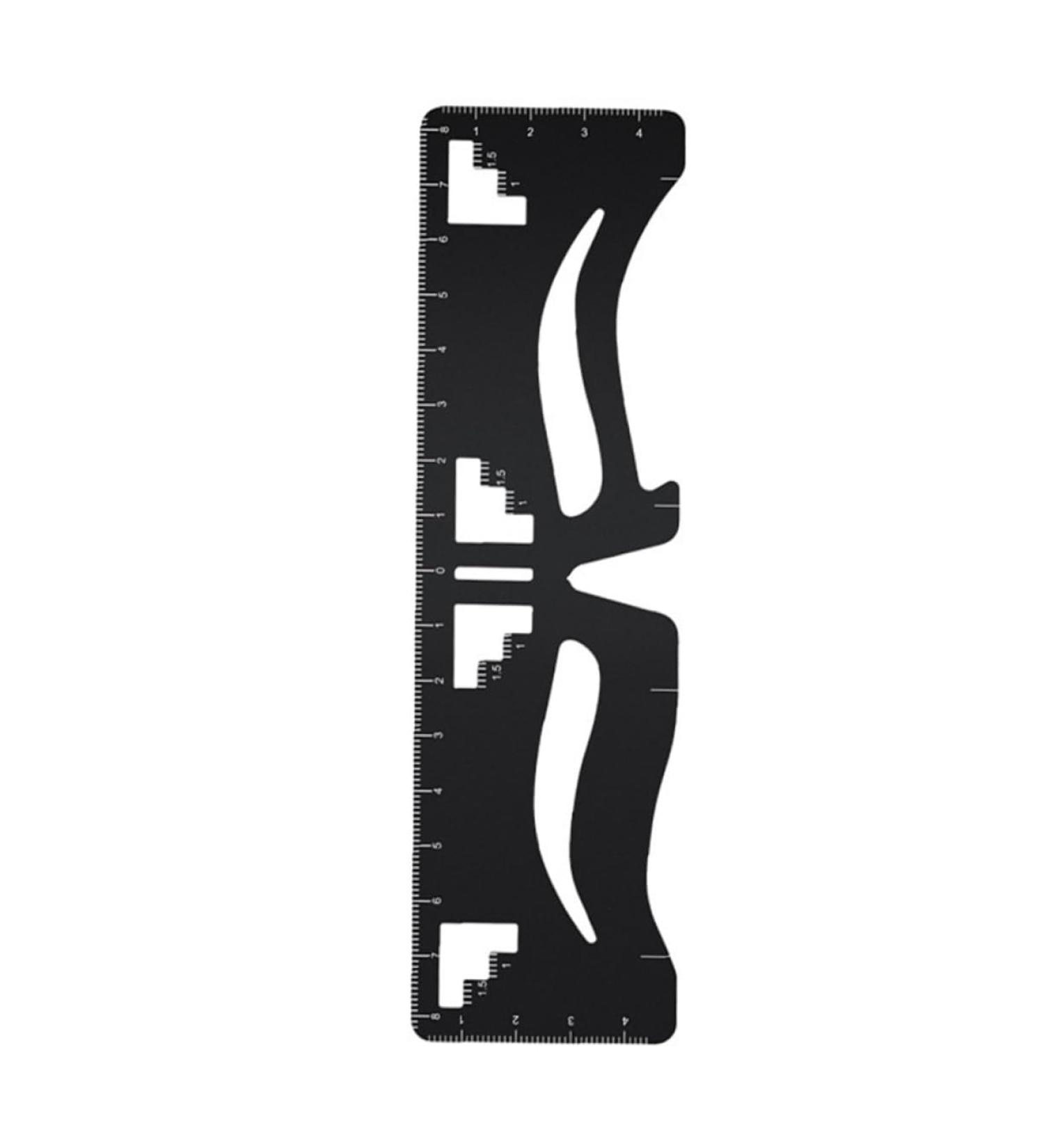 DOITOOL Eyebrow Marker Eyebrow Design Eyebrow Card Eyebrow Tracer Caliper Female Eyebrow Makeup Stencil Suite Eyebrow Shape - Buy Online on GoSupps.com