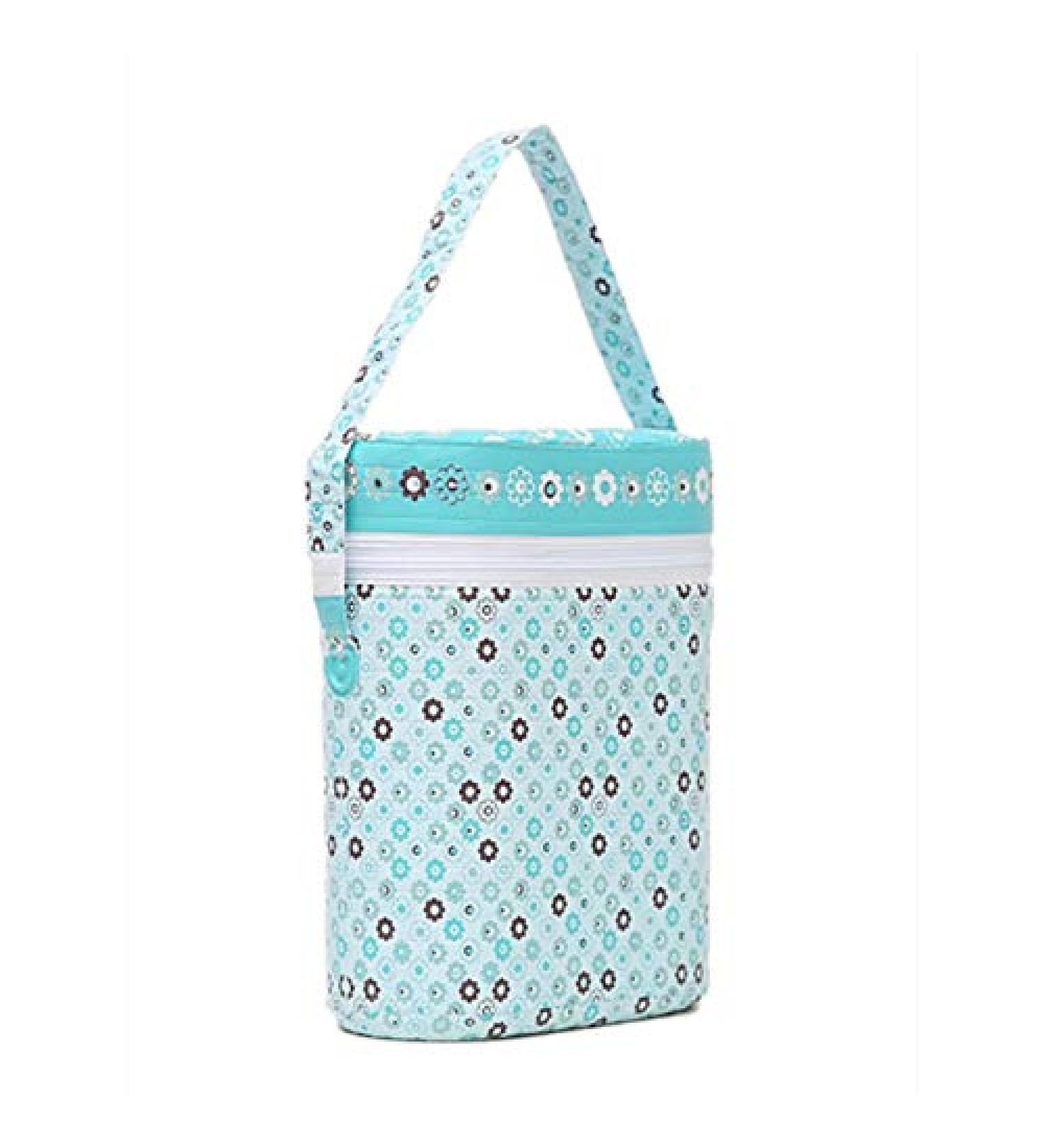 Giilayky Cartoon Baby Bottle Insulation Bag - Portable Mummy Handbag for Milk and Food Warmth in White - Buy Online on GoSupps.com