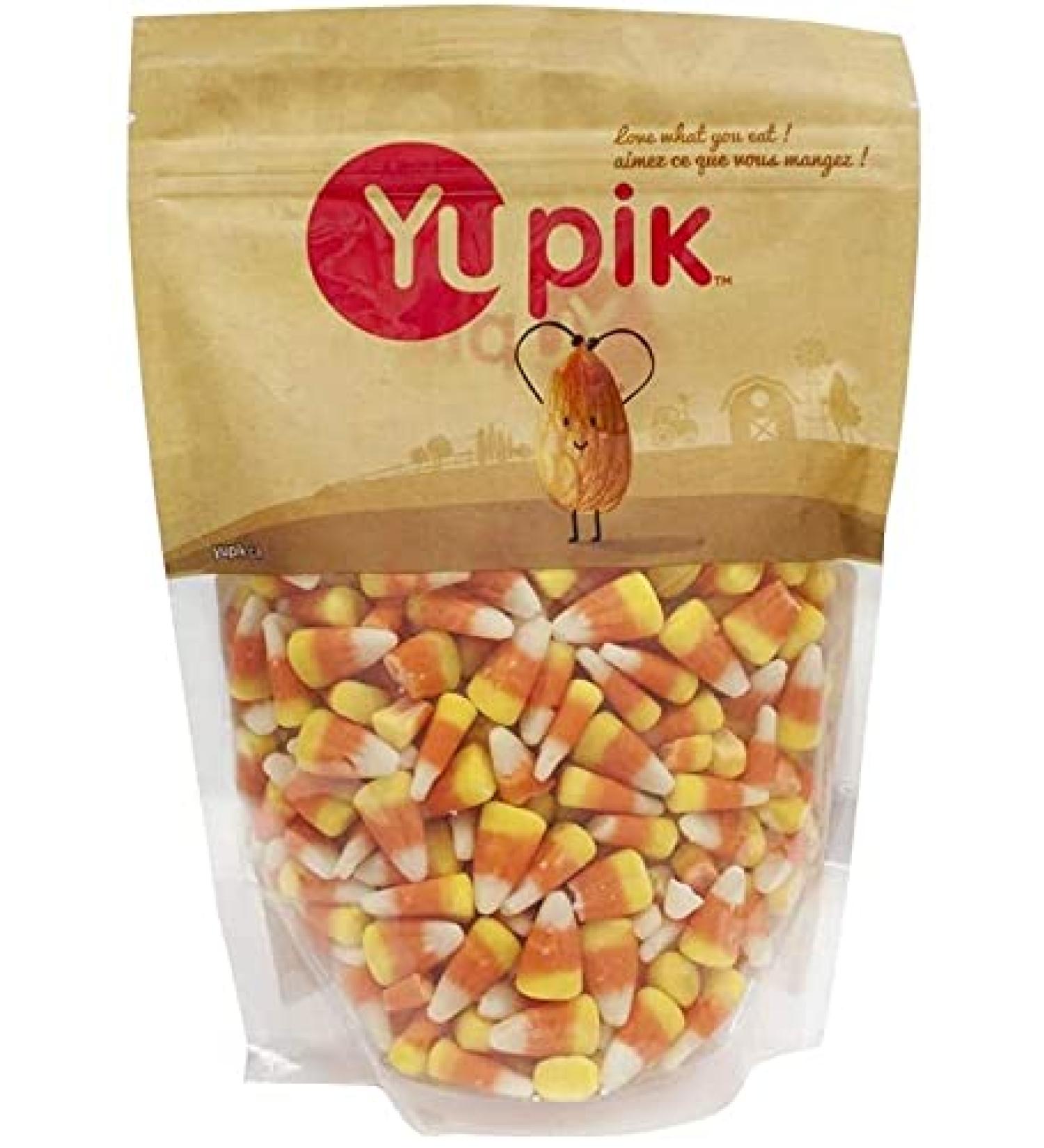 Yupik Candy Corn 1 kg 6 Count Classic Halloween Candy Kernel-Shaped Tangerine Flavor Sweet Creamy Candies Delicious Snack Ideal for Gifting & Recipes 6 kg - Buy Online on GoSupps.com