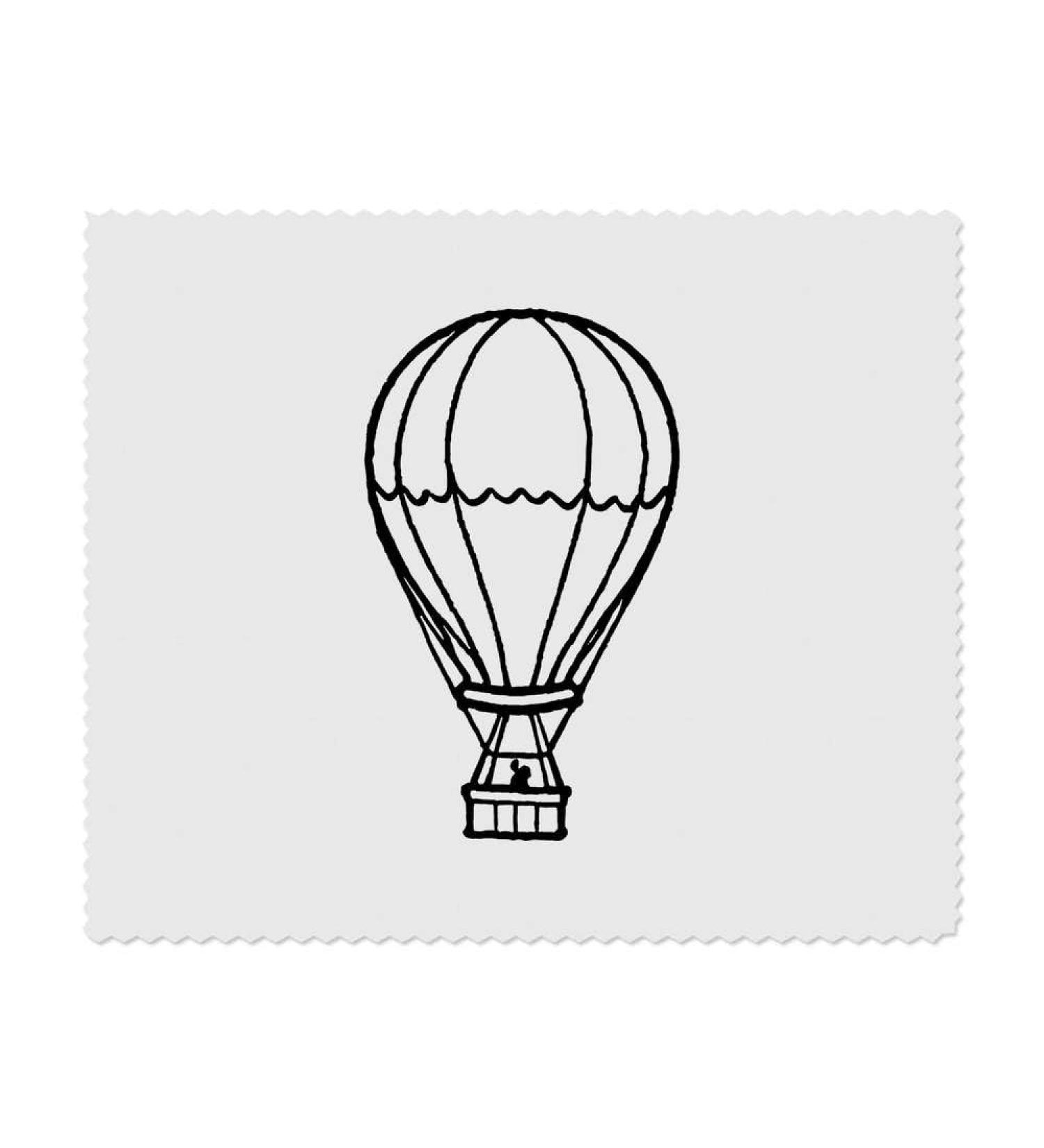 2 x Hot Air Balloon Microfiber Cleaning Cloths - Premium Quality - Perfect for Home & Travel - Buy Online on GoSupps.com
