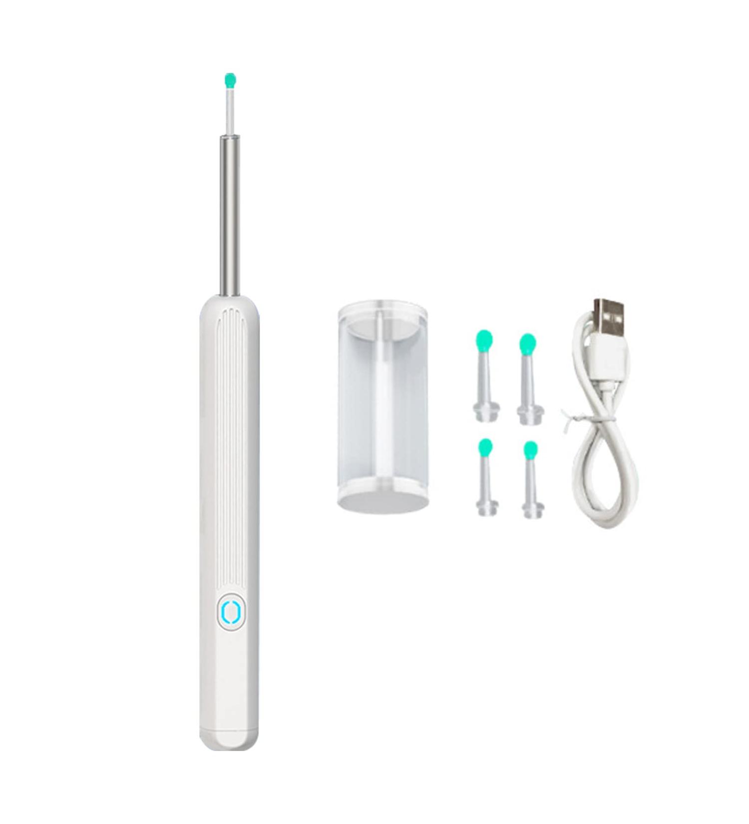 Premium Ear Wax Removal Otoscope - Waterproof 1296p WiFi Ear Camera with 6 LEDs | HD Ear Cleaner for Adults & Kids - Buy Online on GoSupps.com