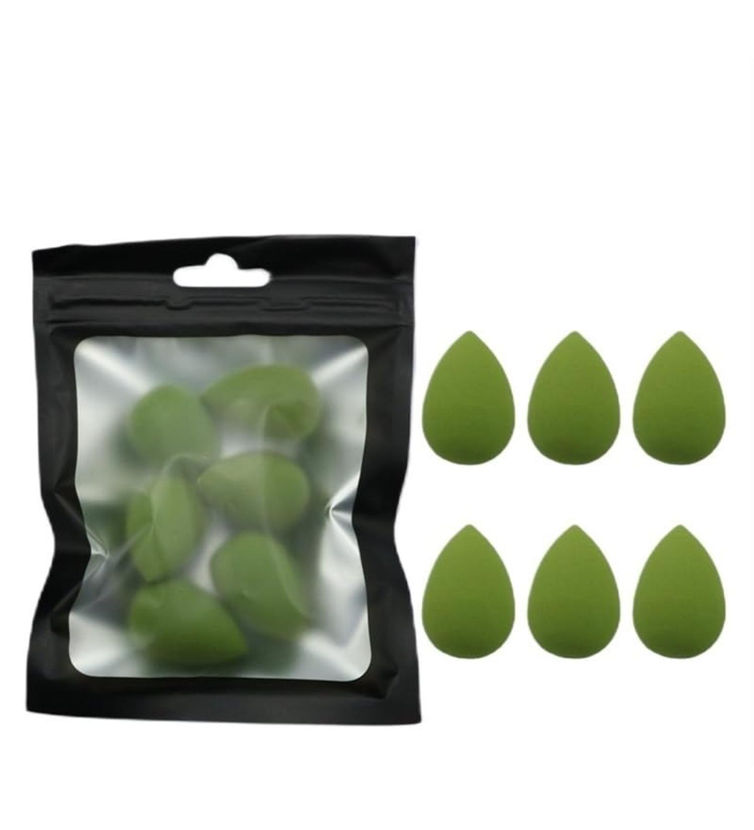 Soft And Elastic Color Cosmetics Egg Vibrant Make Up Sponge Achieve Seamless Makeup Looks Effortlessly(FD7 Matcha tea) - Buy Online on GoSupps.com