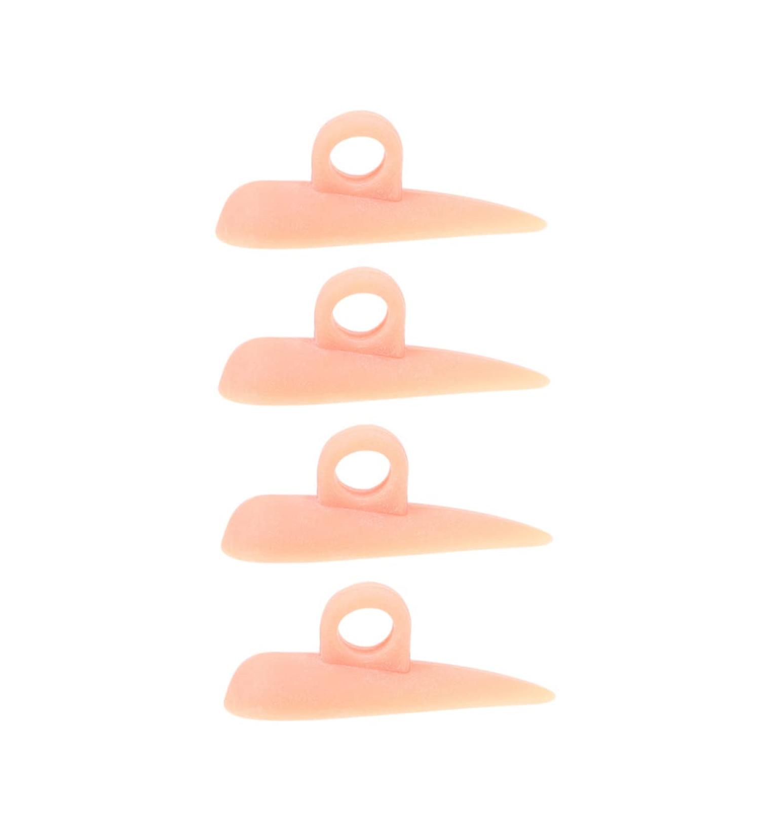SEWOART Middle Toe Support Pad - 4pcs Nursing Shoe Toe Protectors for Hammer Toe Relief - Buy Online on GoSupps.com